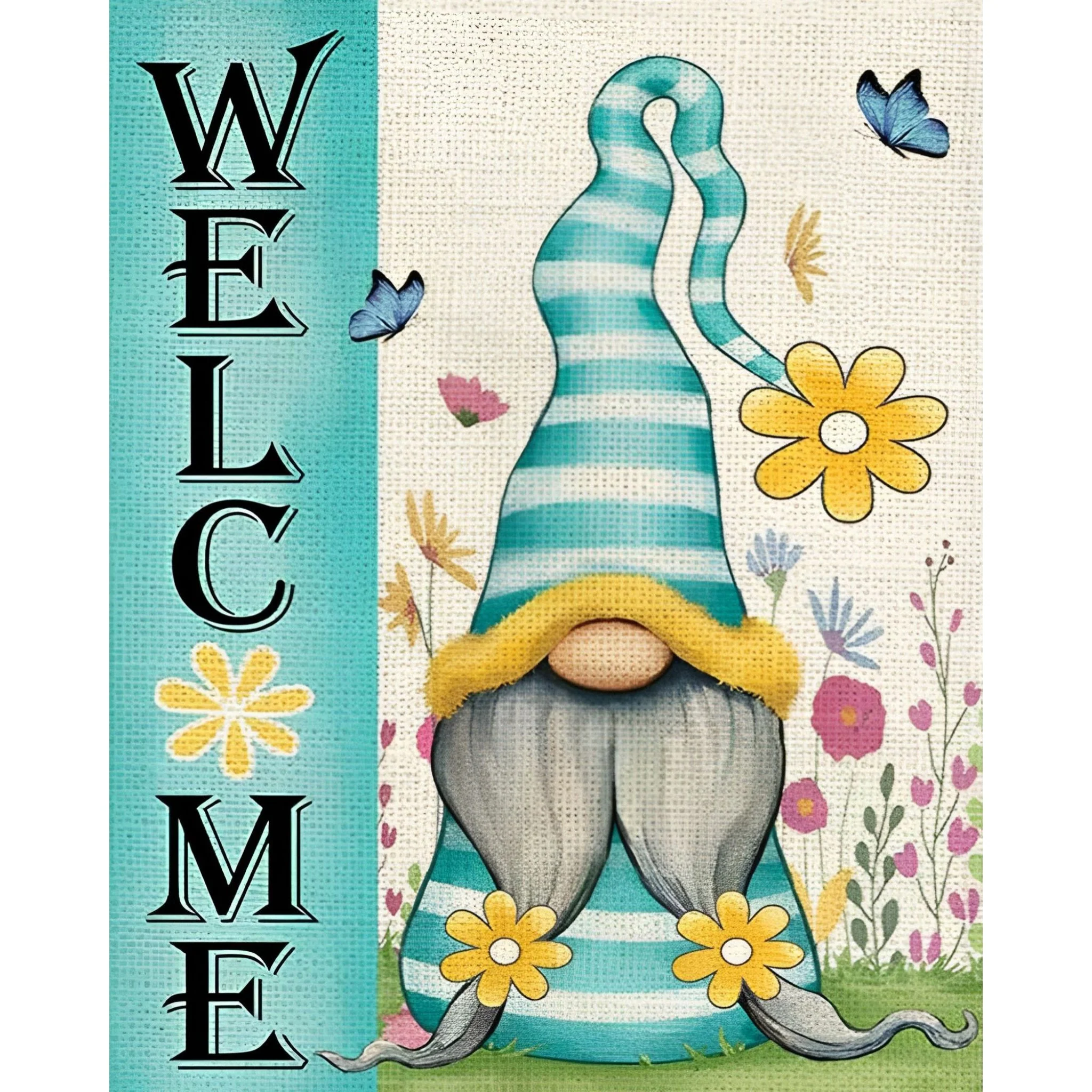Gnome Welcome | Diamond Painting - Image 2