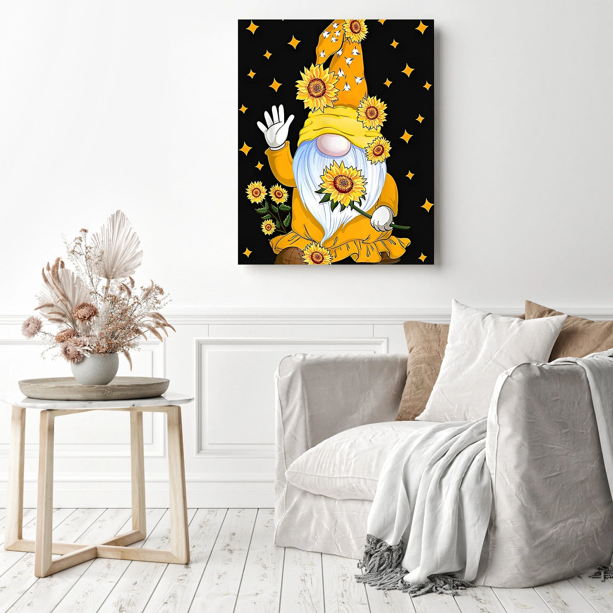 Yellow Gnome | Diamond Painting - Image 3