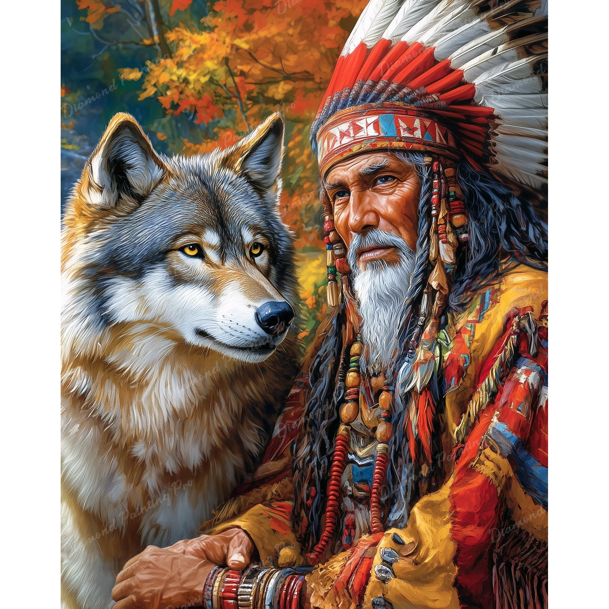 Guardians of the Tribe | Diamond Painting - Image 2