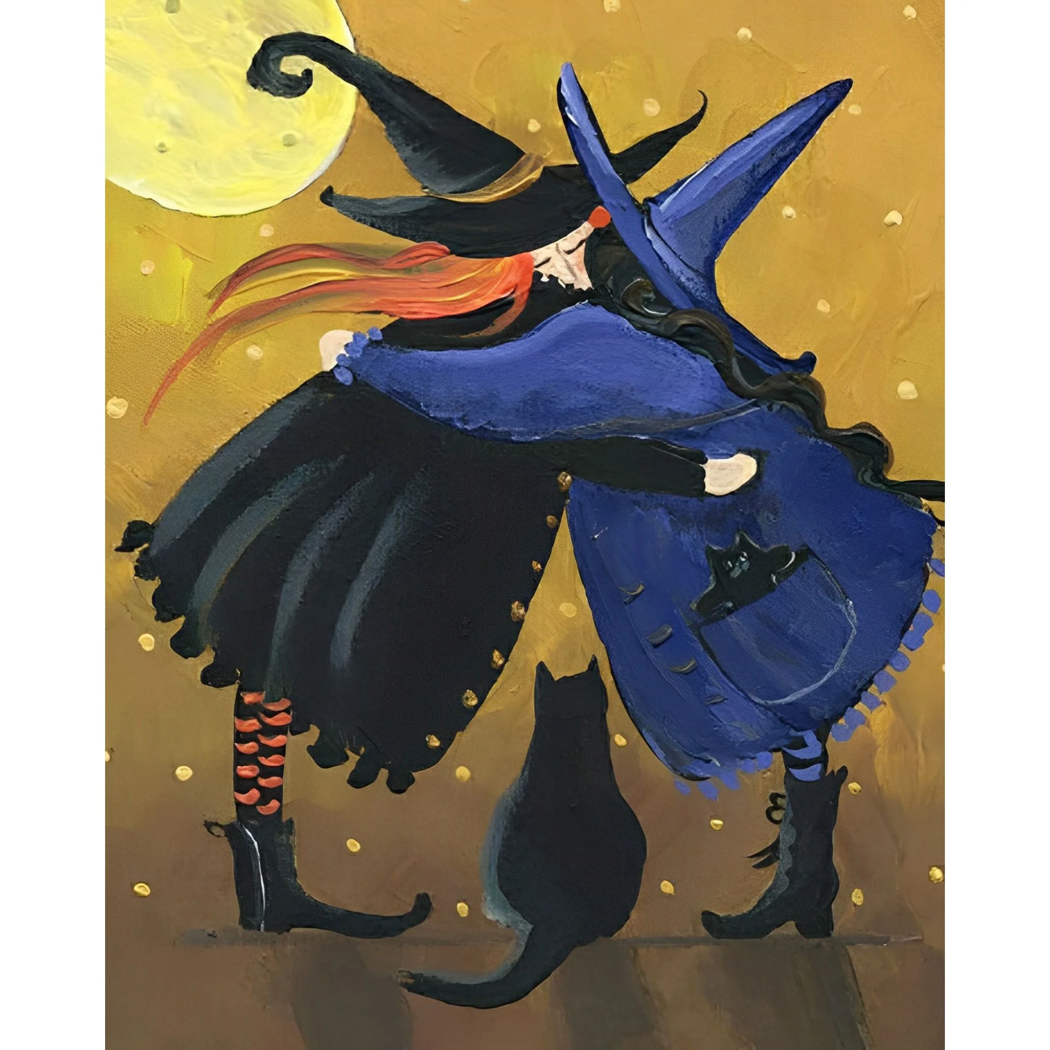 Two Witches | Diamond Painting - Image 2