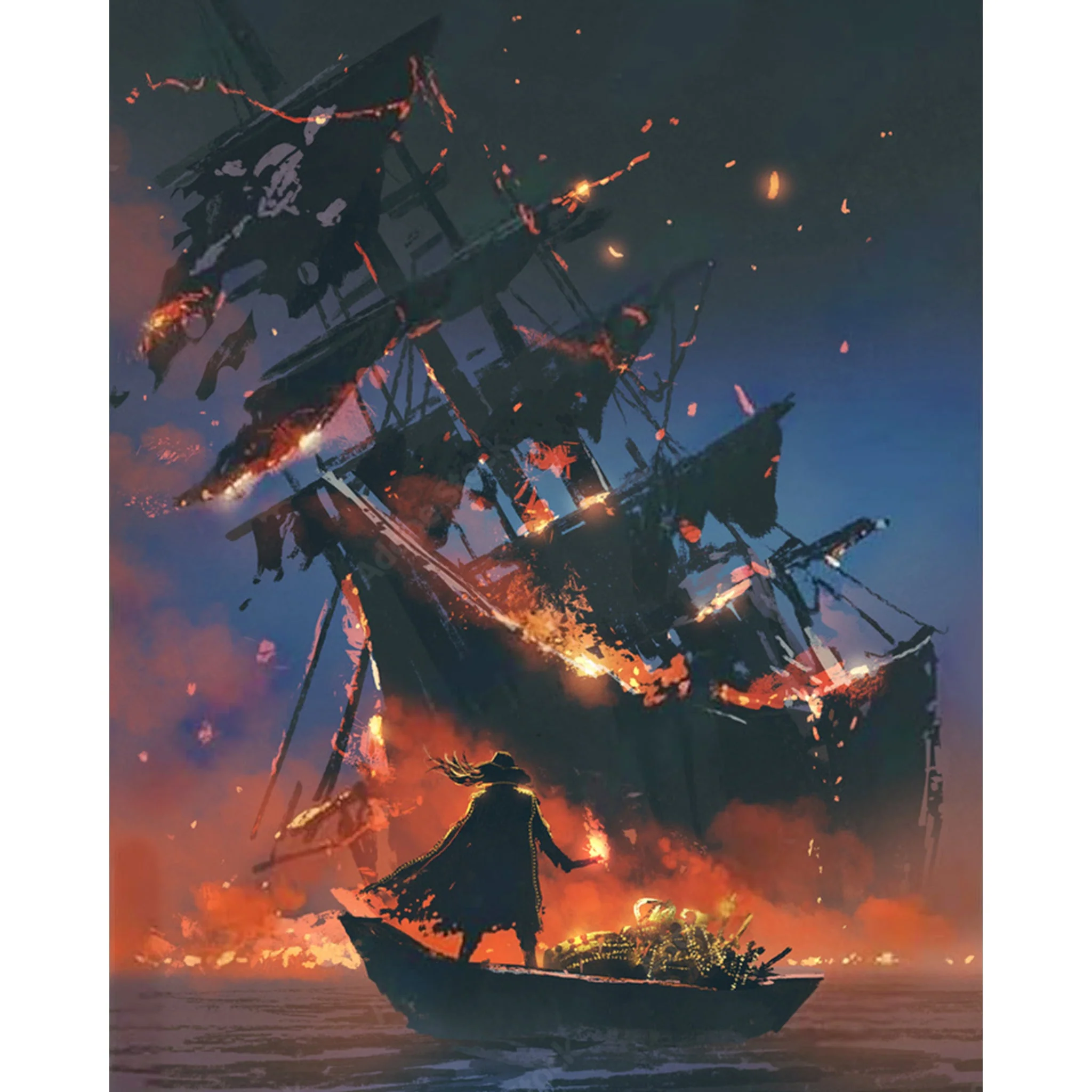 Stealing The Treasure | Diamond Painting - Image 2