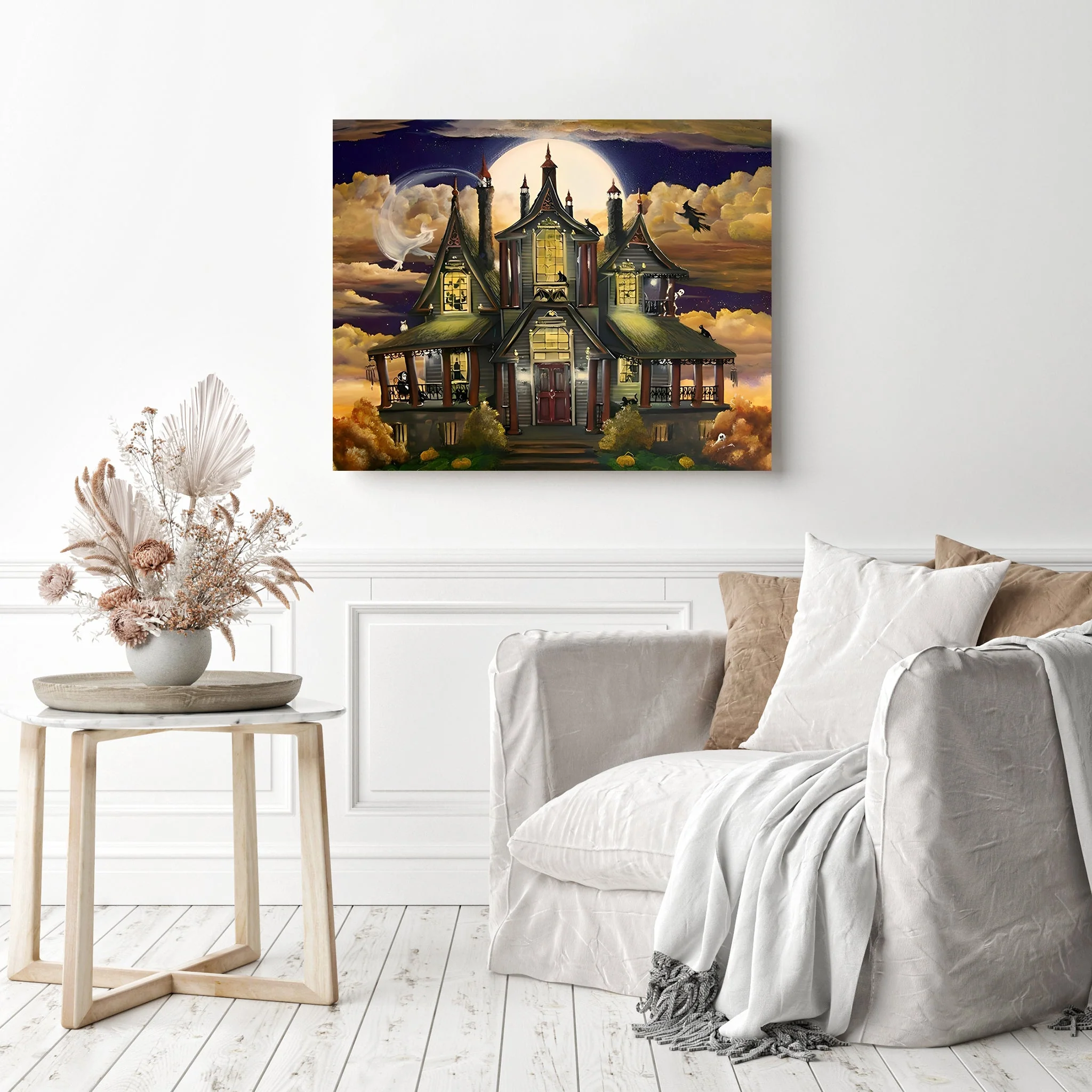 Halloween Night House | Diamond Painting - Image 3