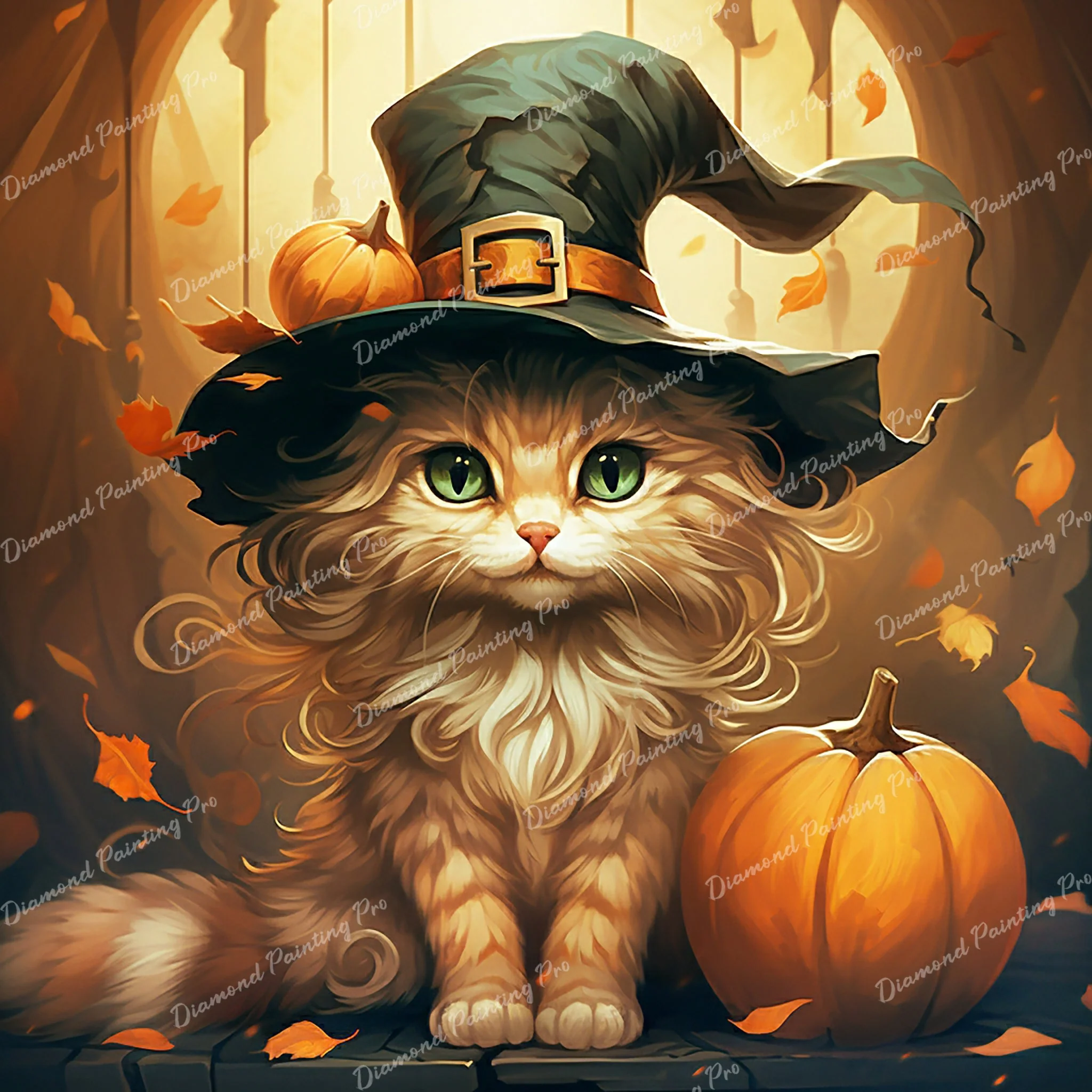 Witch Cat | Diamond Painting - Image 2