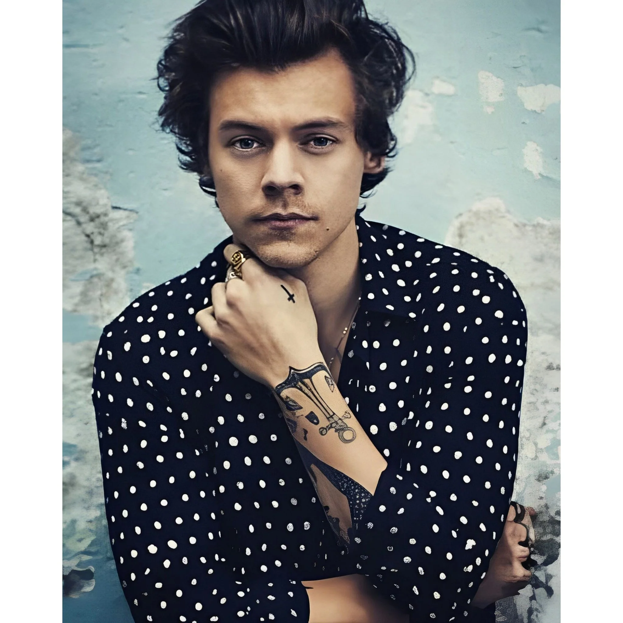 Harry Styles in Polka Dots | Diamond Painting - Image 2