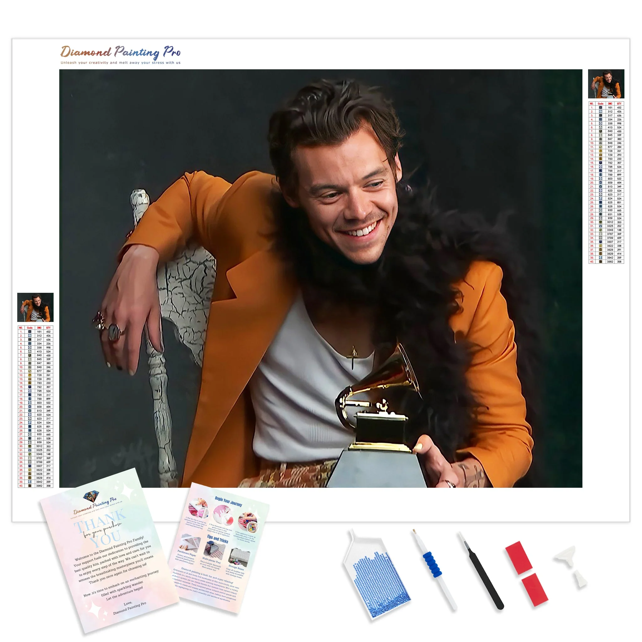 Harry Styles Grammy | Diamond Painting