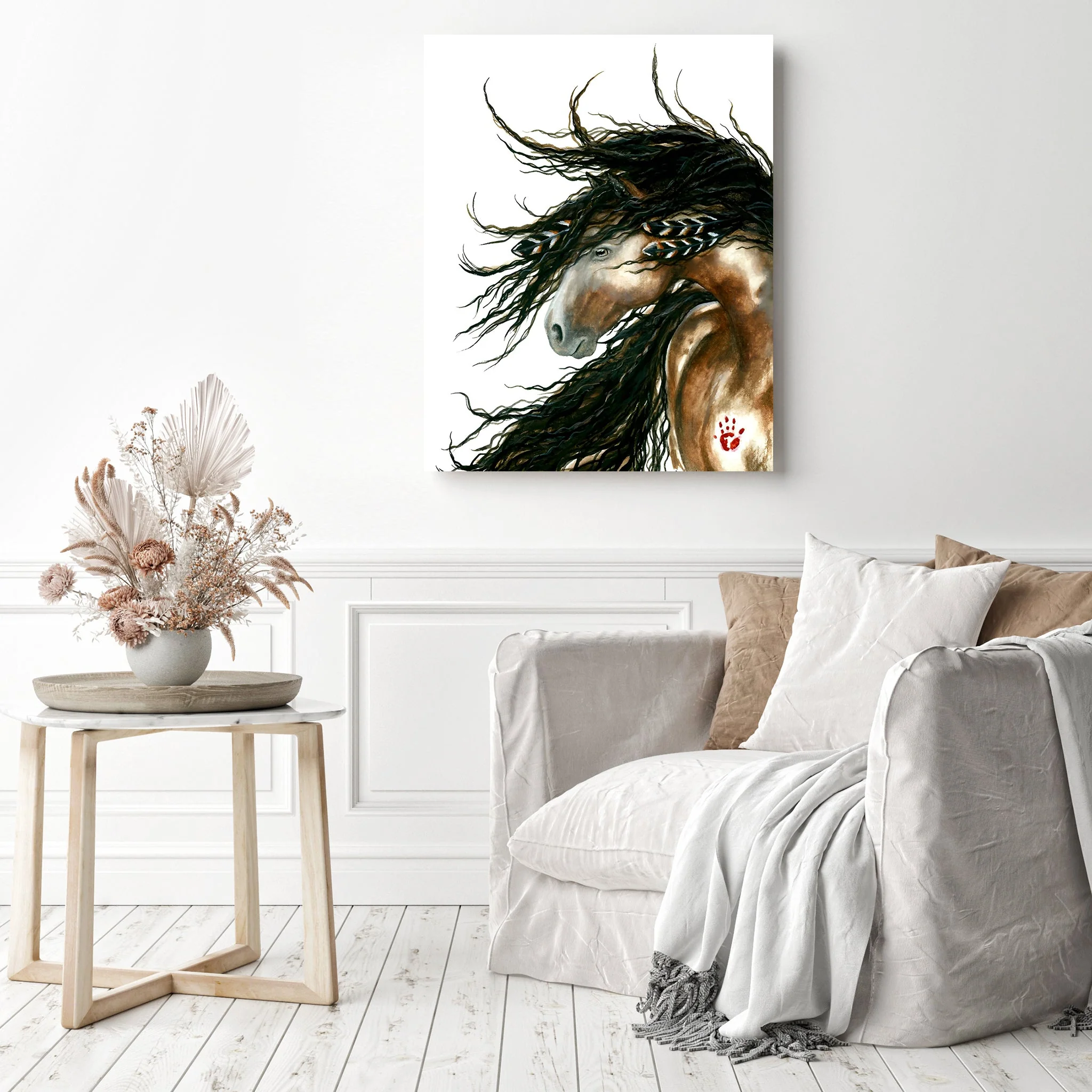Majestic Pinto Horse | Diamond Painting - Image 3