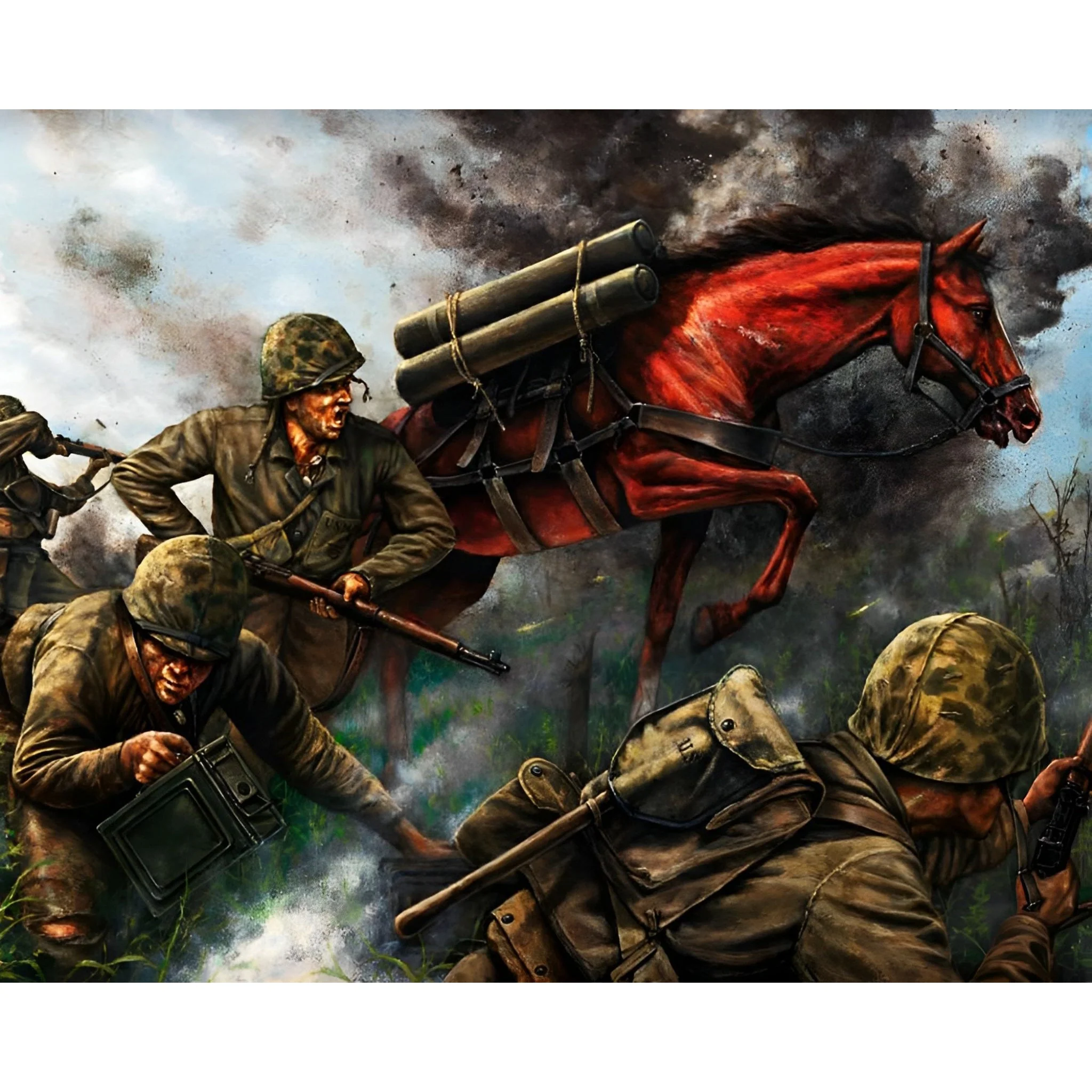 Sergeant Reckless | Diamond Painting - Image 2