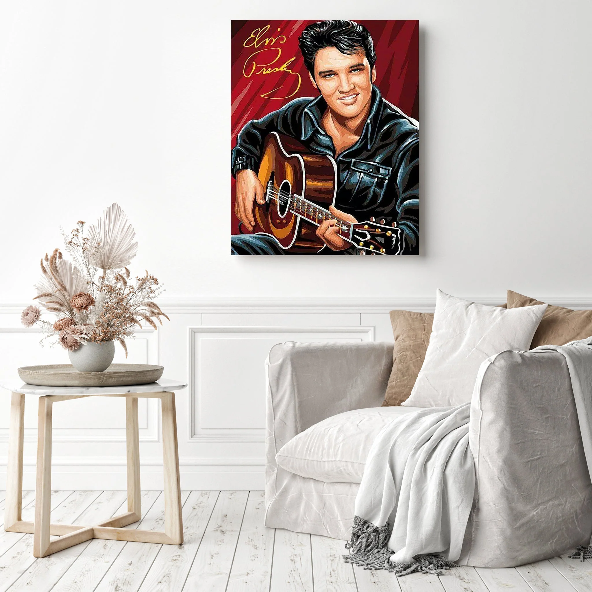 Elvis Presley with Guitar | Diamond Painting - Image 3