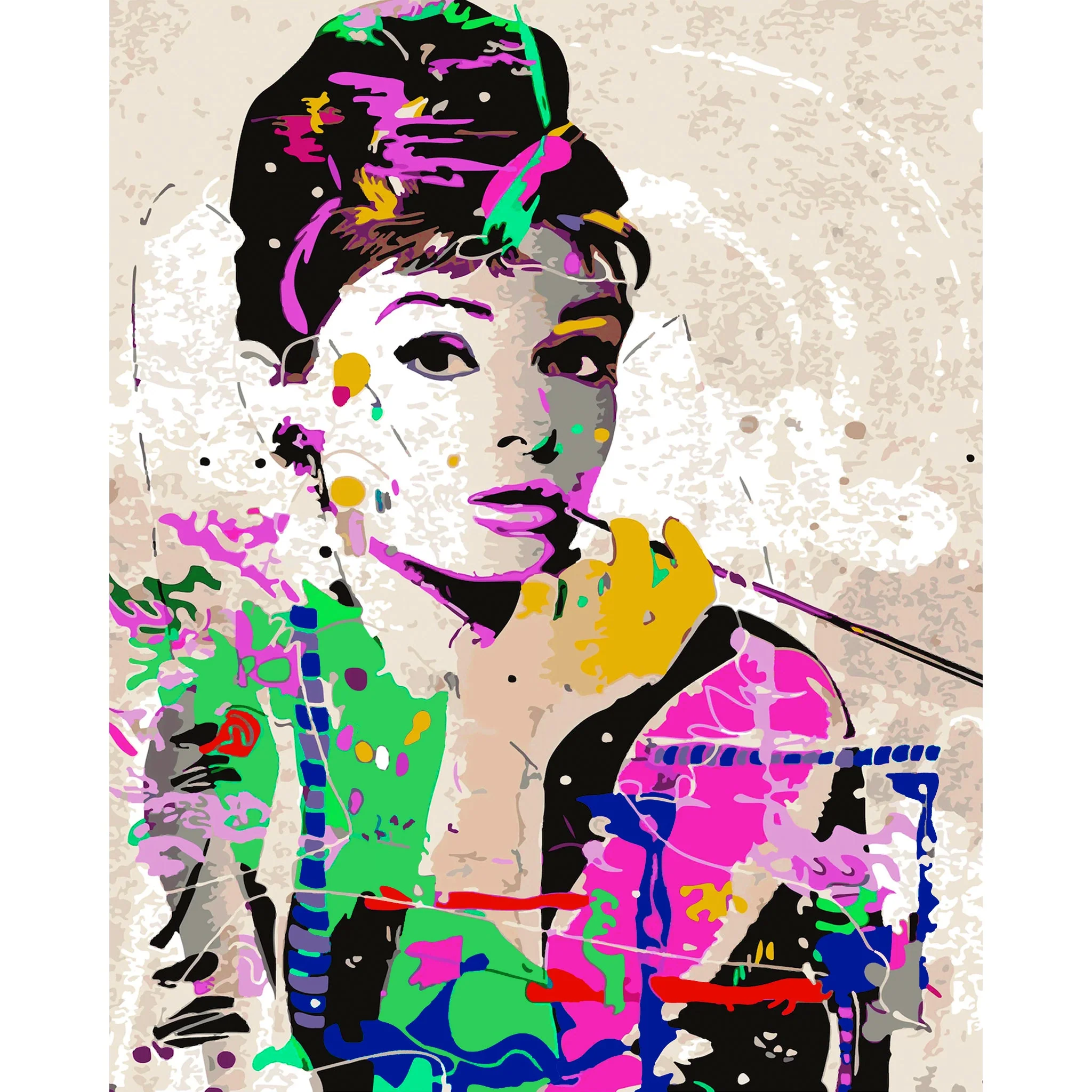 Audrey Hepburn | Diamond Painting - Image 2