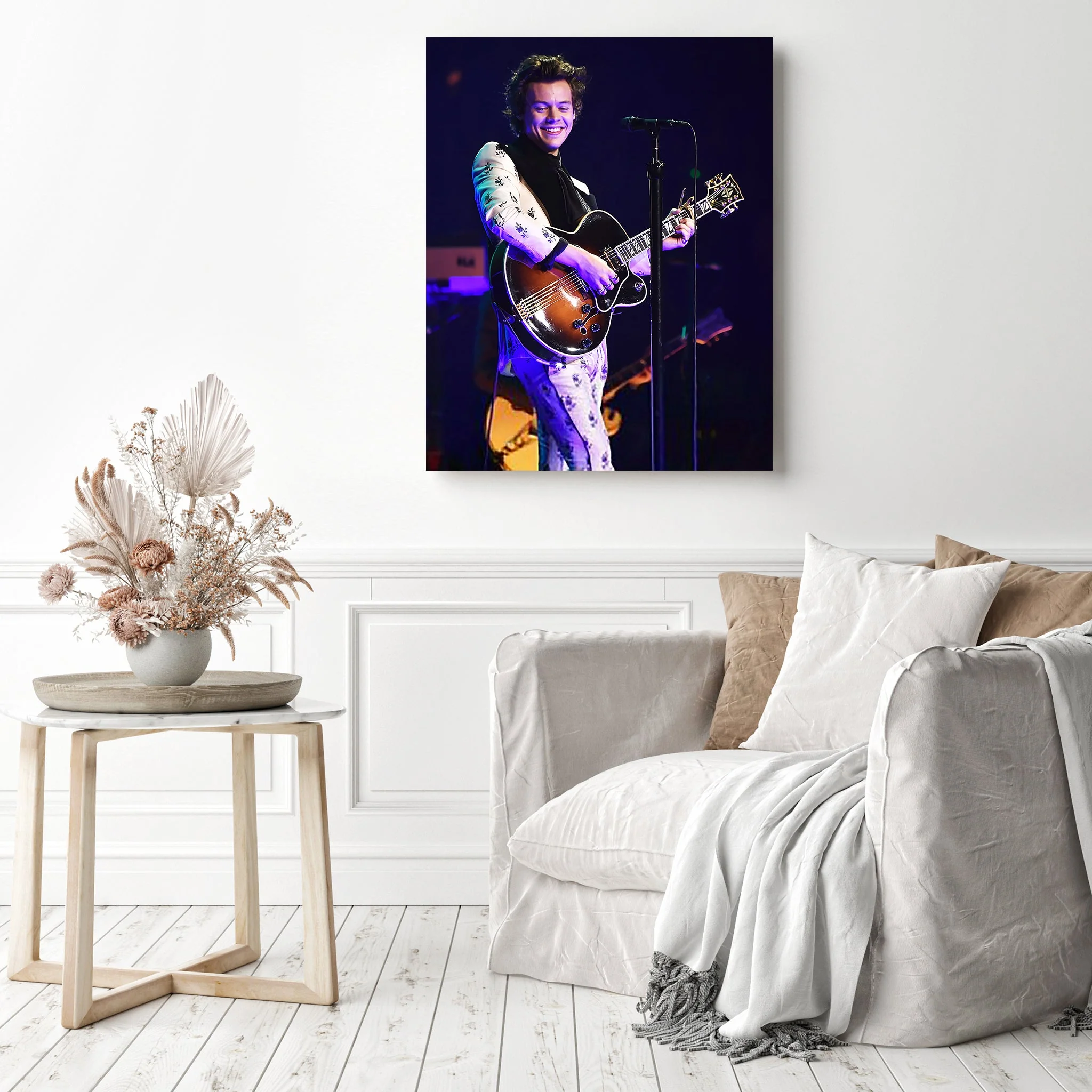 Harry Styles Plays Guitar | Diamond Painting - Image 3
