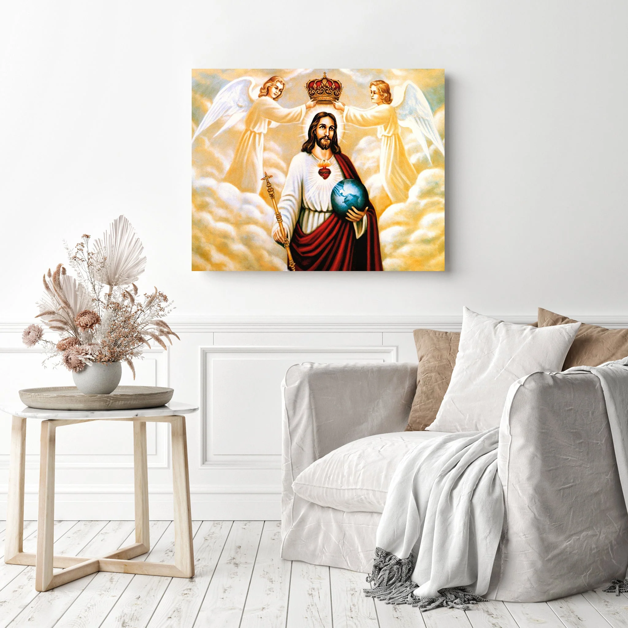 Jesus Christ and Angels | Diamond Painting - Image 3