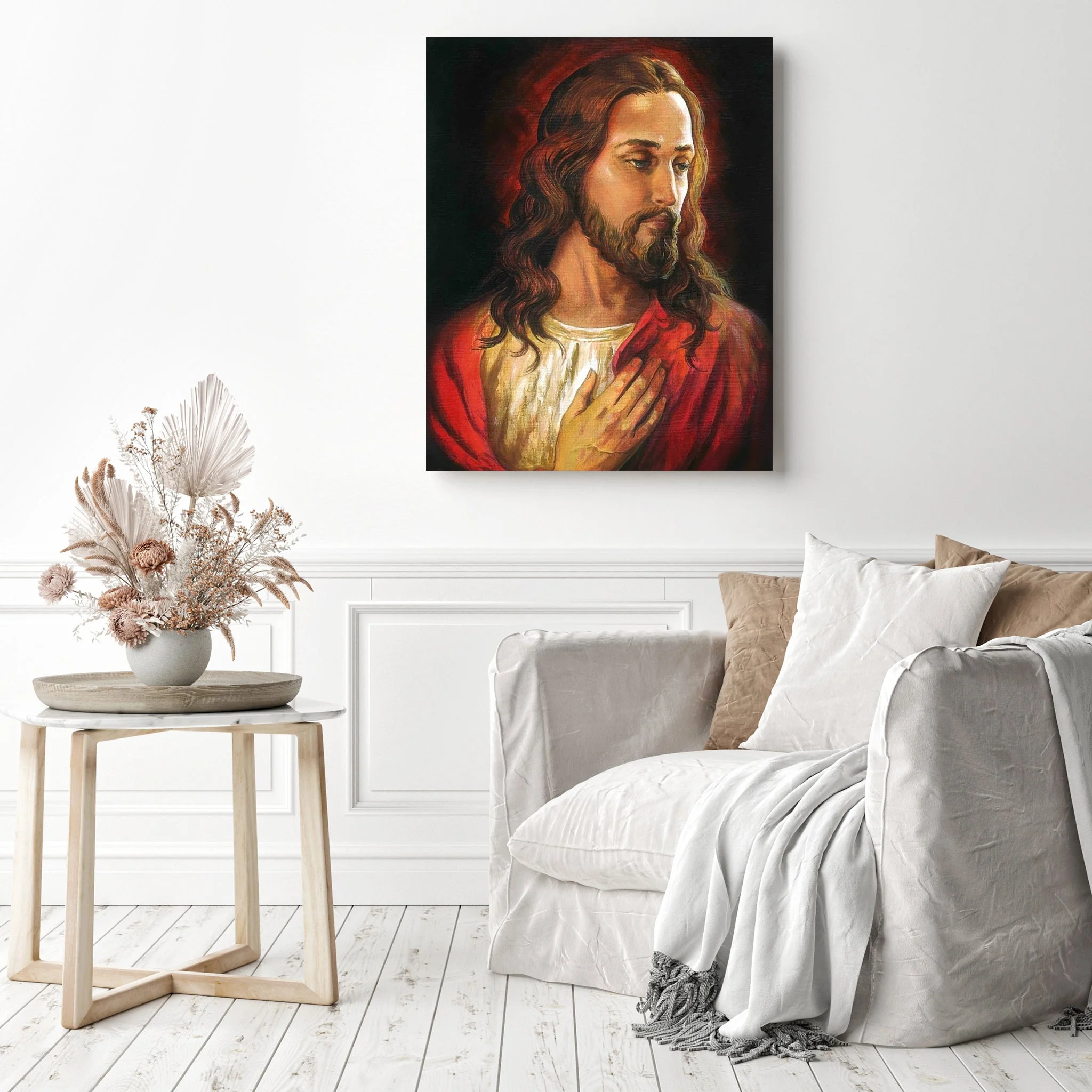 Jesus Christ Portrait | Diamond Painting - Image 3