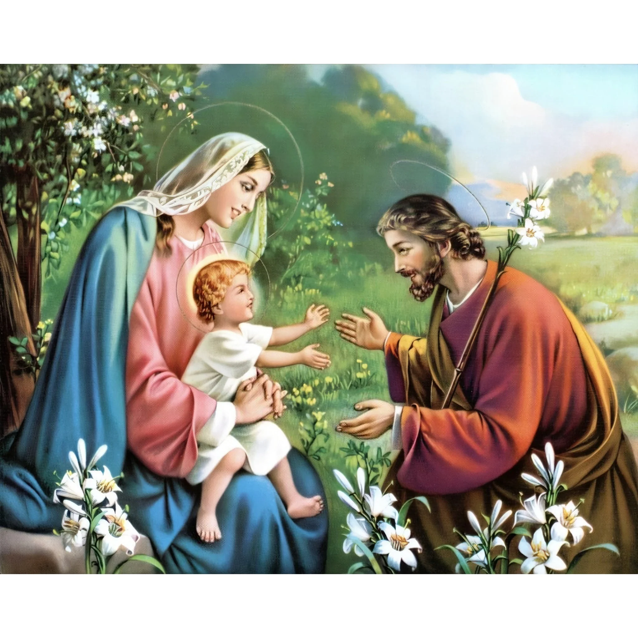 Holy Family Jesus | Diamond Painting - Image 2