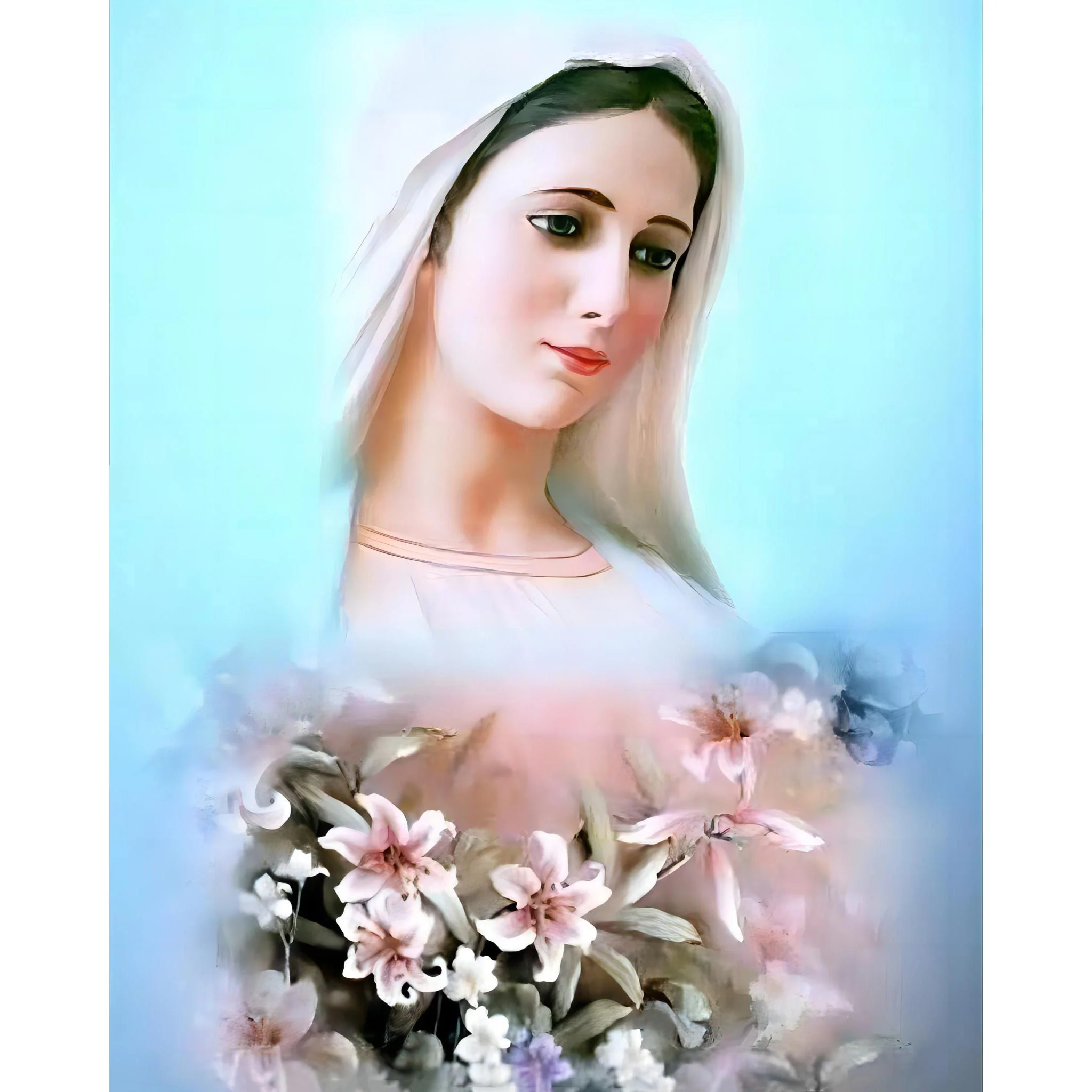 Virgin Mary | Diamond Painting - Image 2