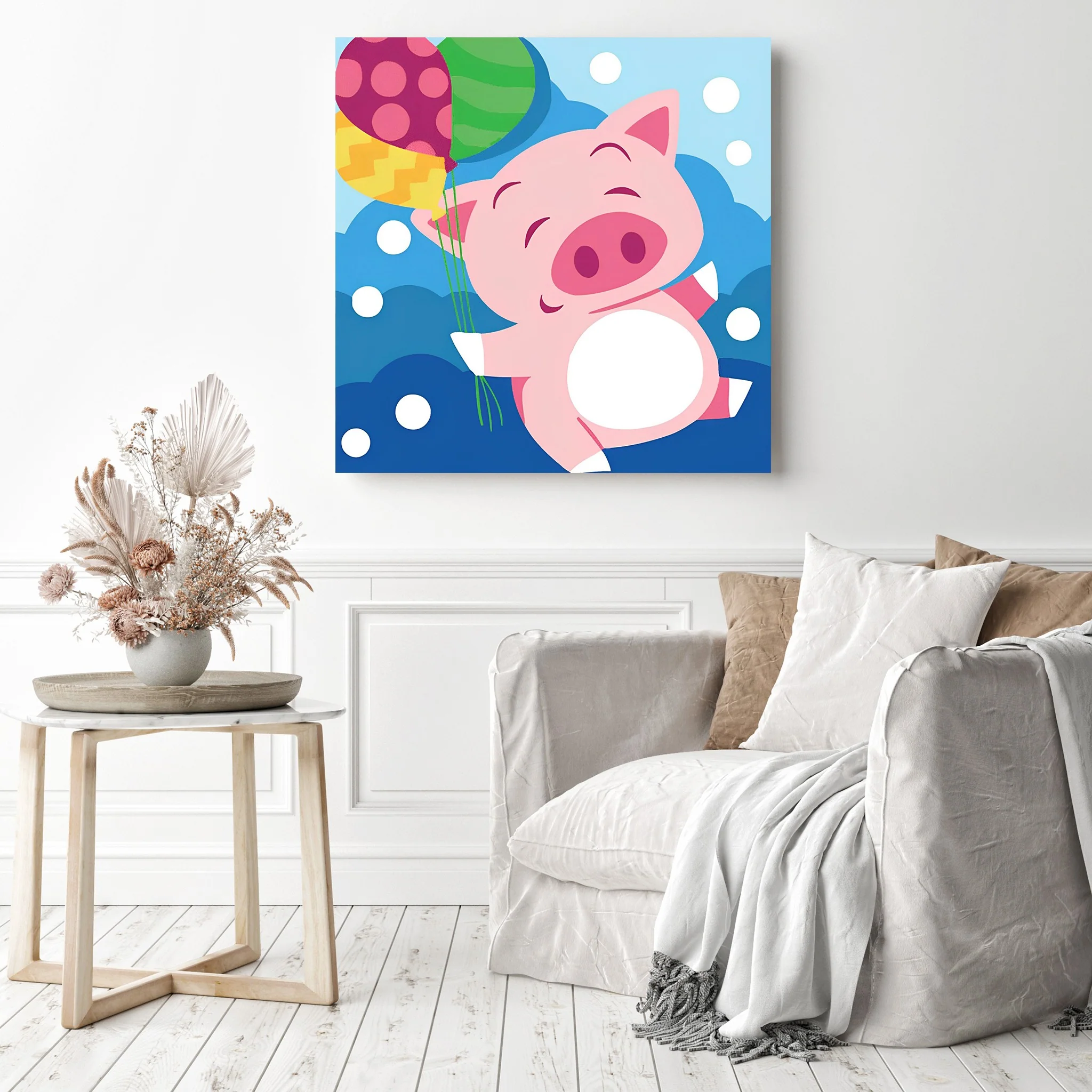 Piglet's Balloon Bonanza | Diamond Painting - Image 3