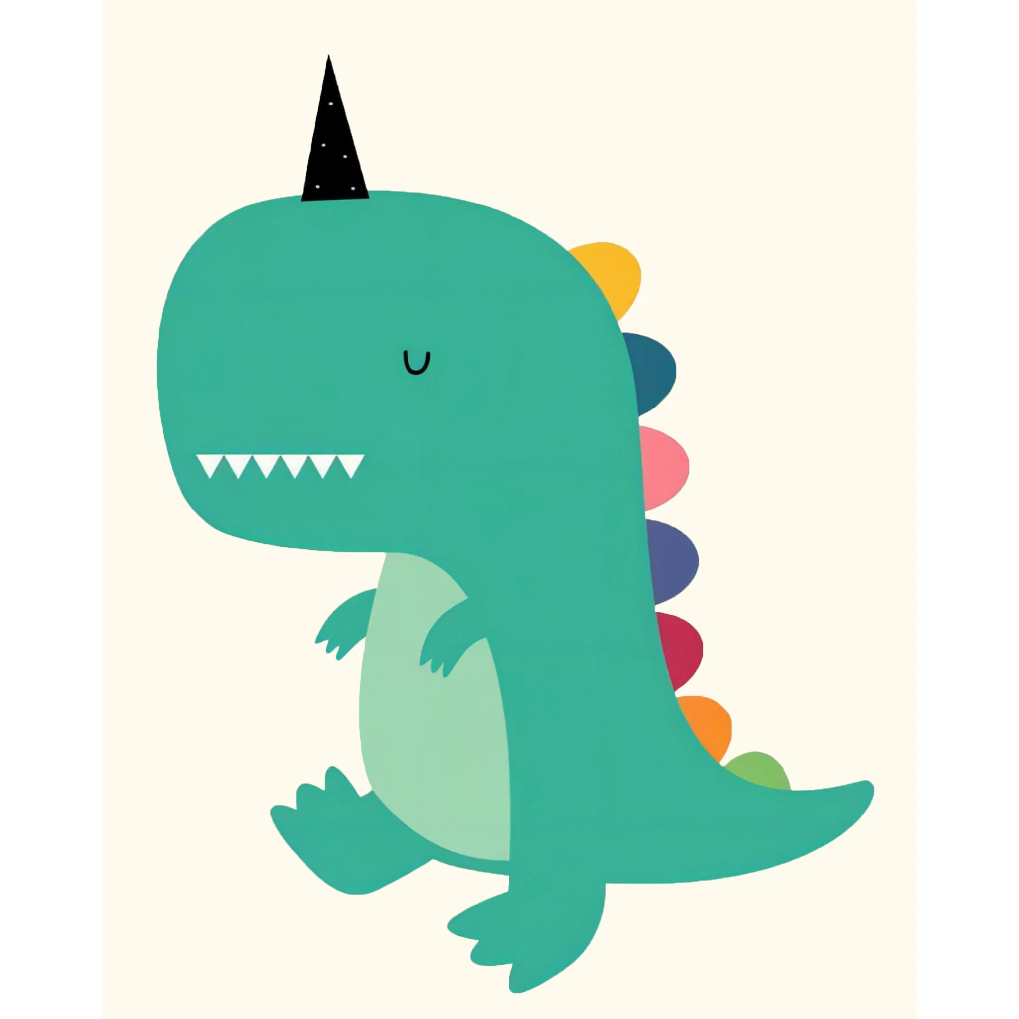 Sleepy Dinosaur | Diamond Painting - Image 2