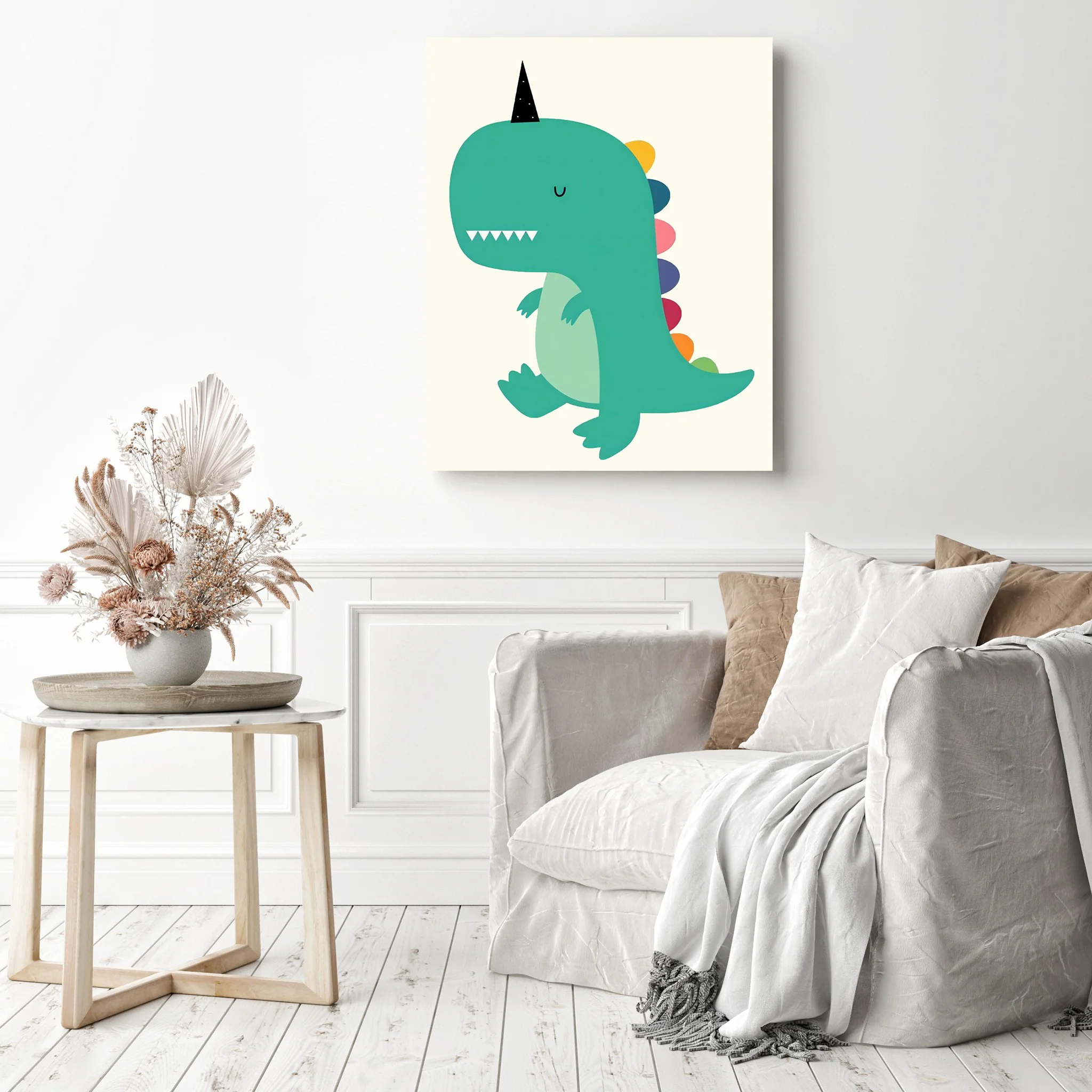 Sleepy Dinosaur | Diamond Painting - Image 3