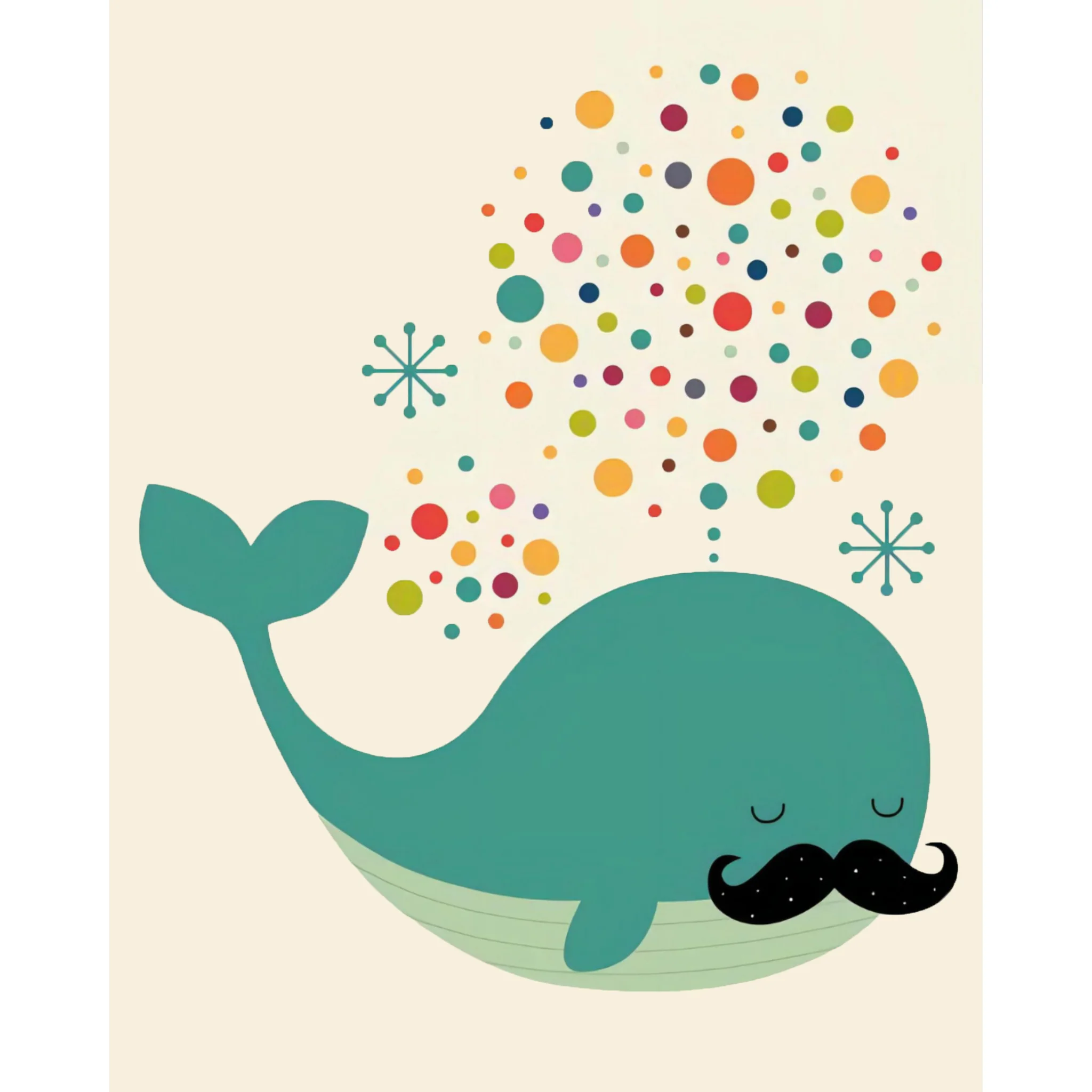 Mr Whale | Diamond Painting - Image 2