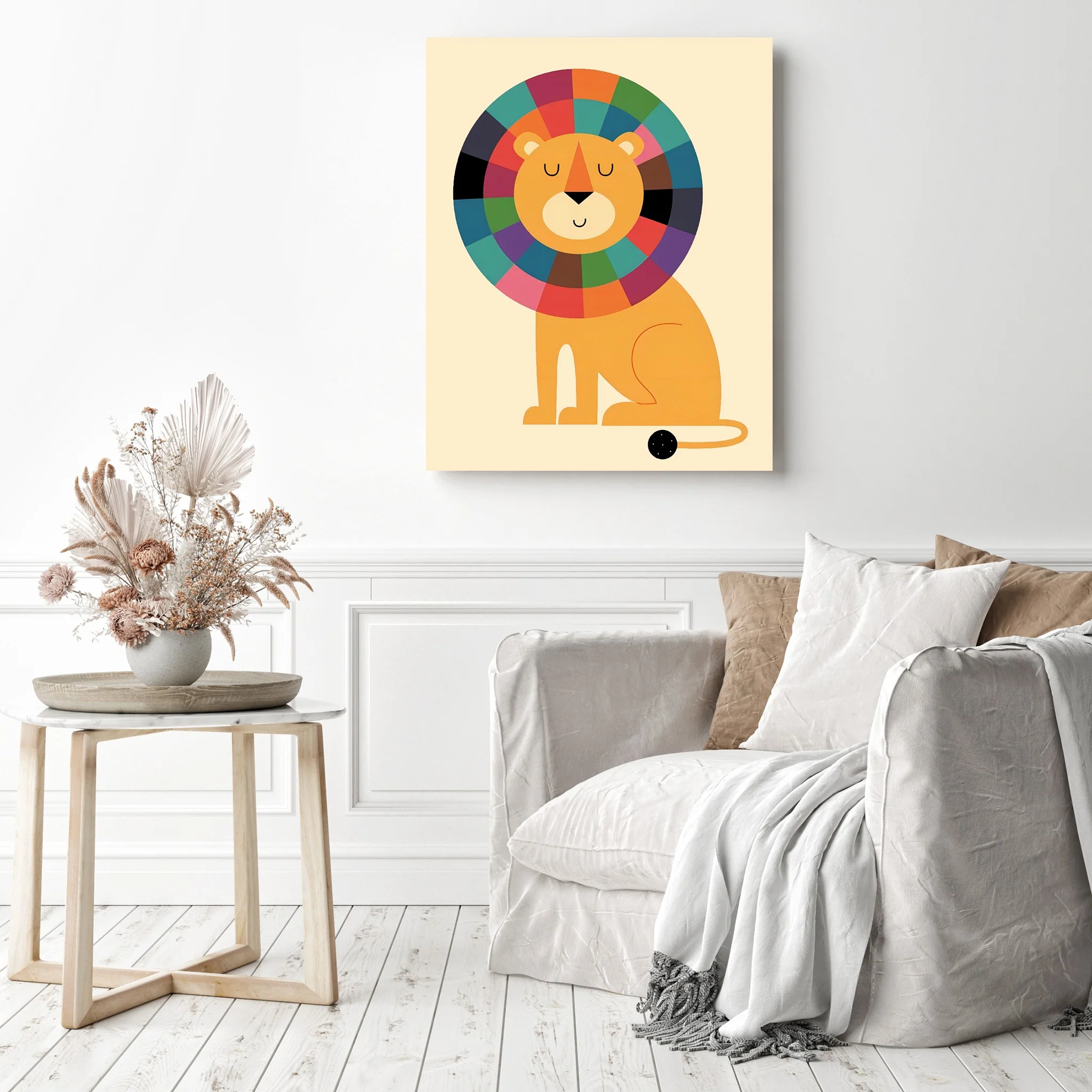 Lion's Rainbow Mane | Diamond Painting - Image 3