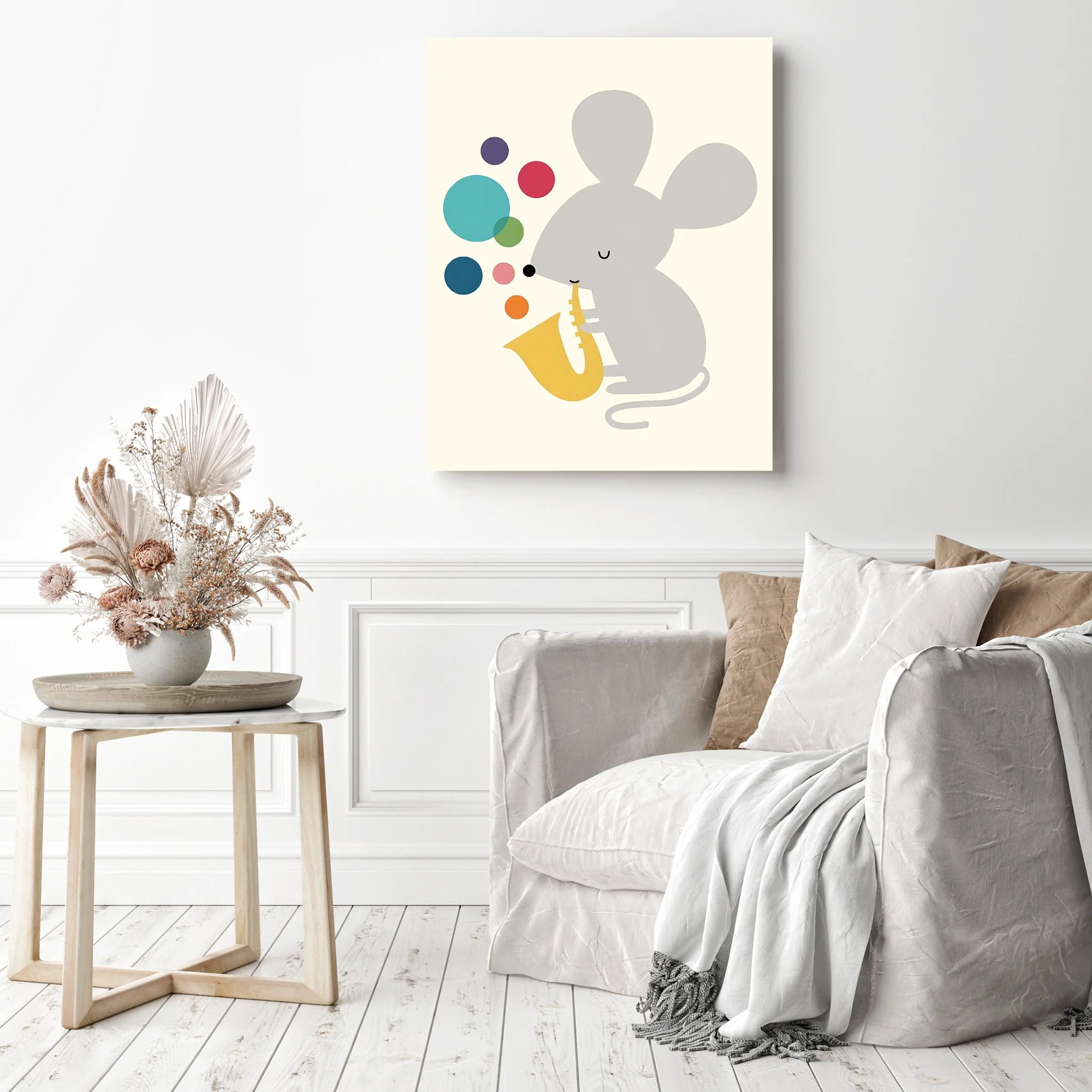 Saxy Mouse | Diamond Painting - Image 3