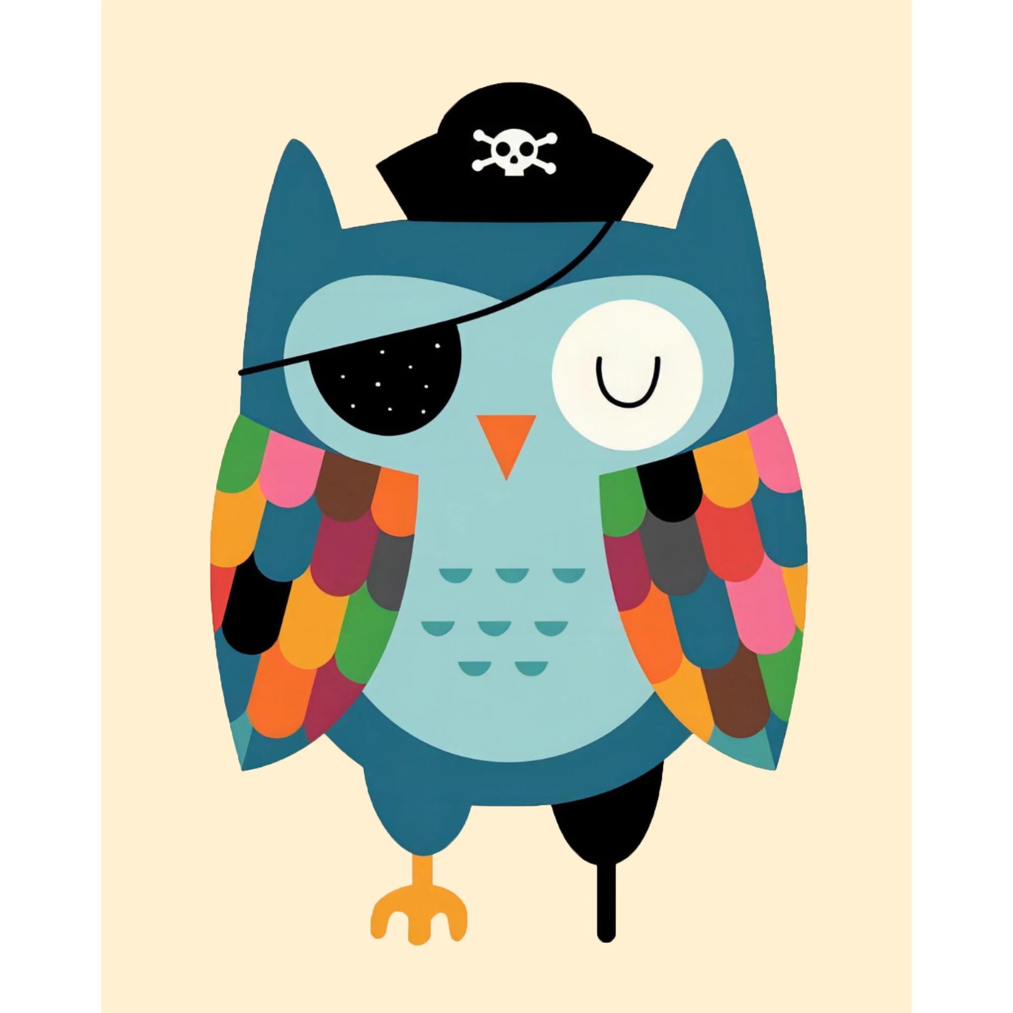 Pirate Owl Adventures | Diamond Painting - Image 2