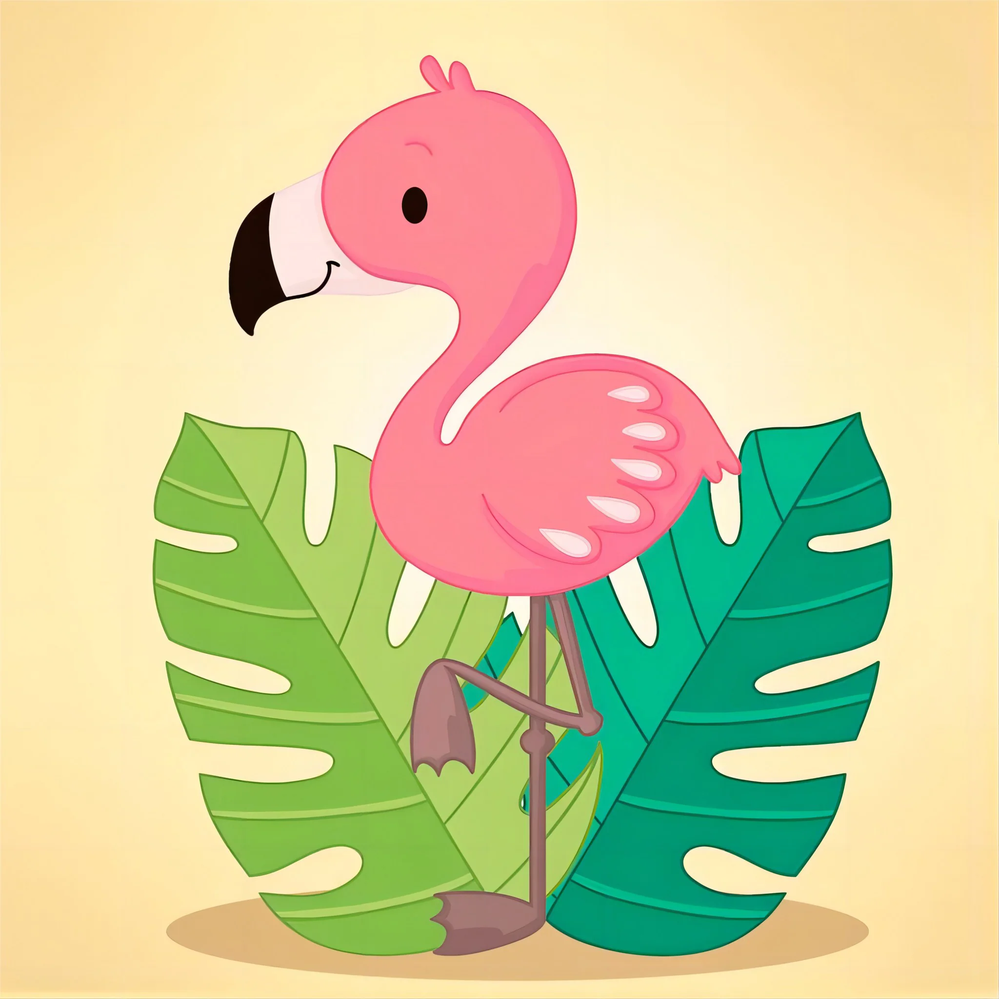 Baby Flamingo | Diamond Painting - Image 2