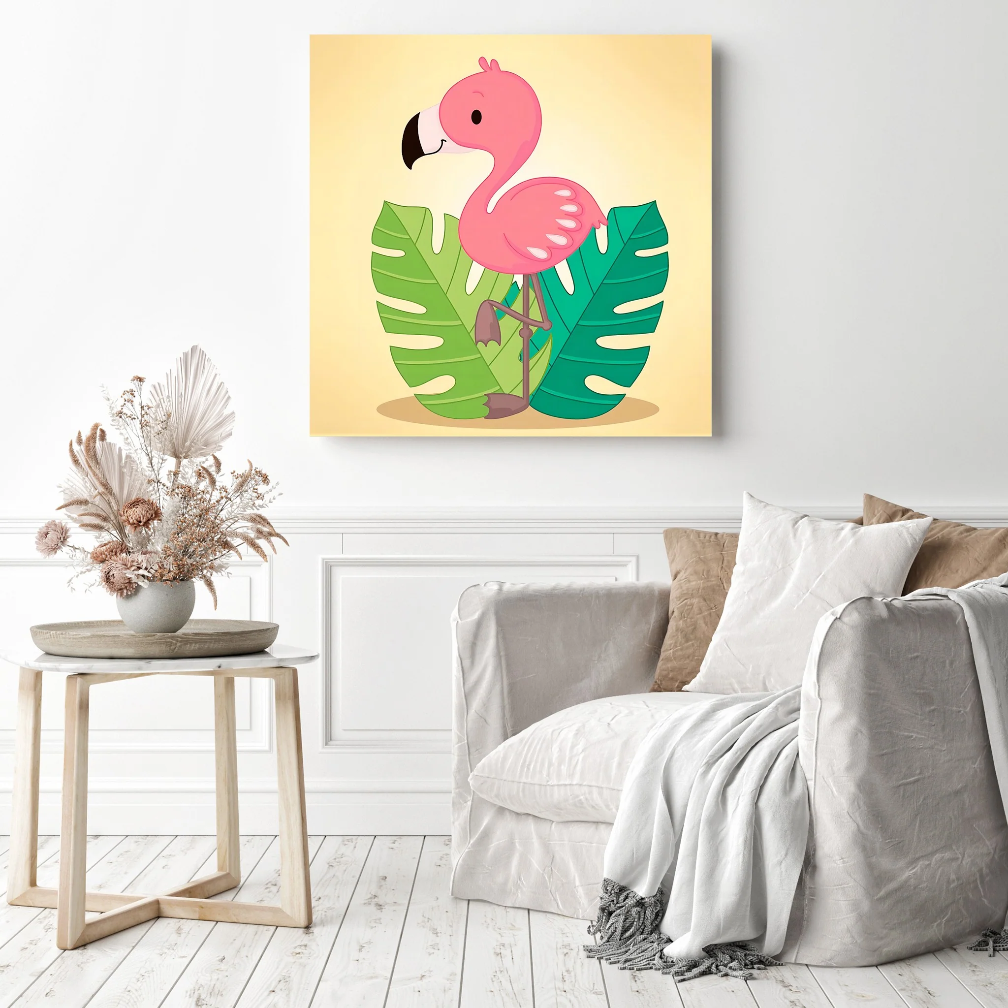 Baby Flamingo | Diamond Painting - Image 3