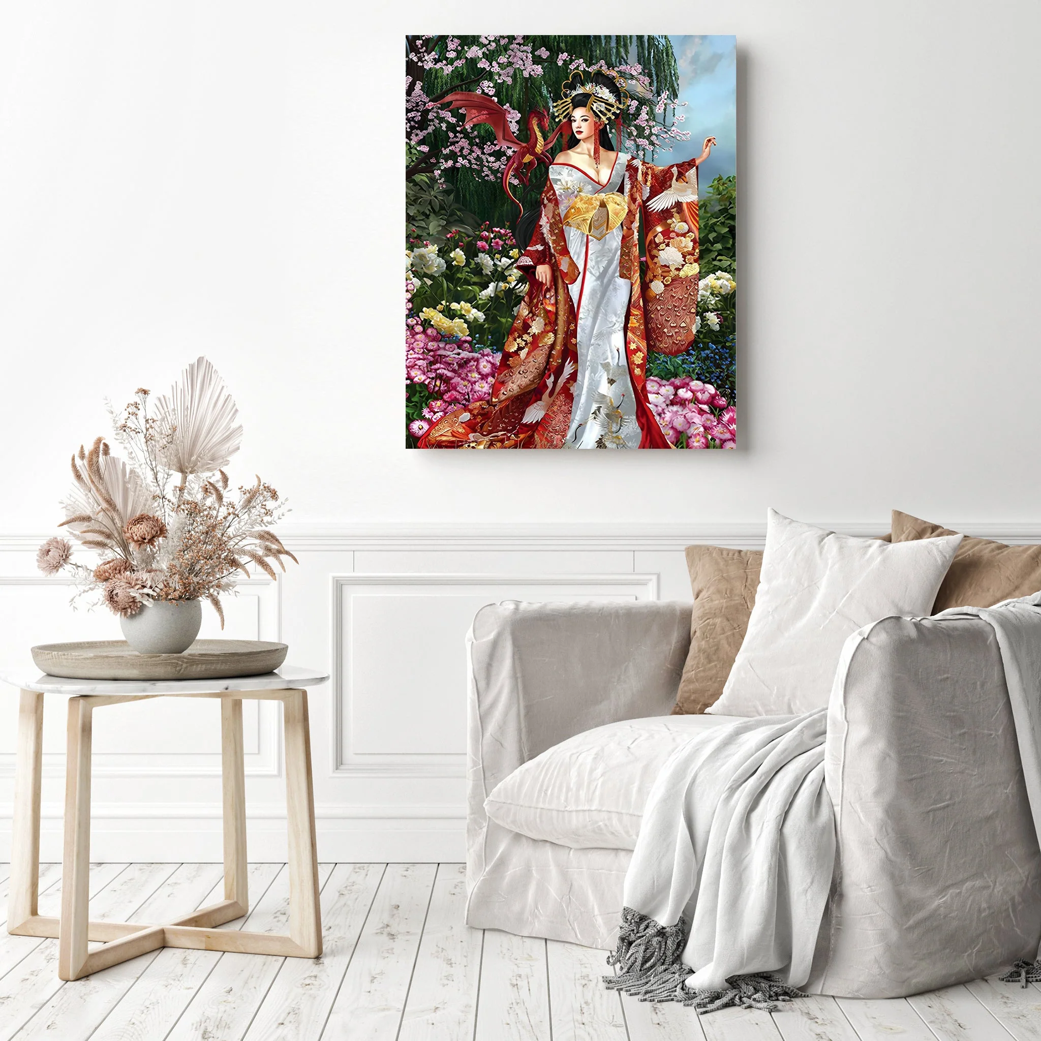 Kimono and Dragon | Diamond Painting - Image 3