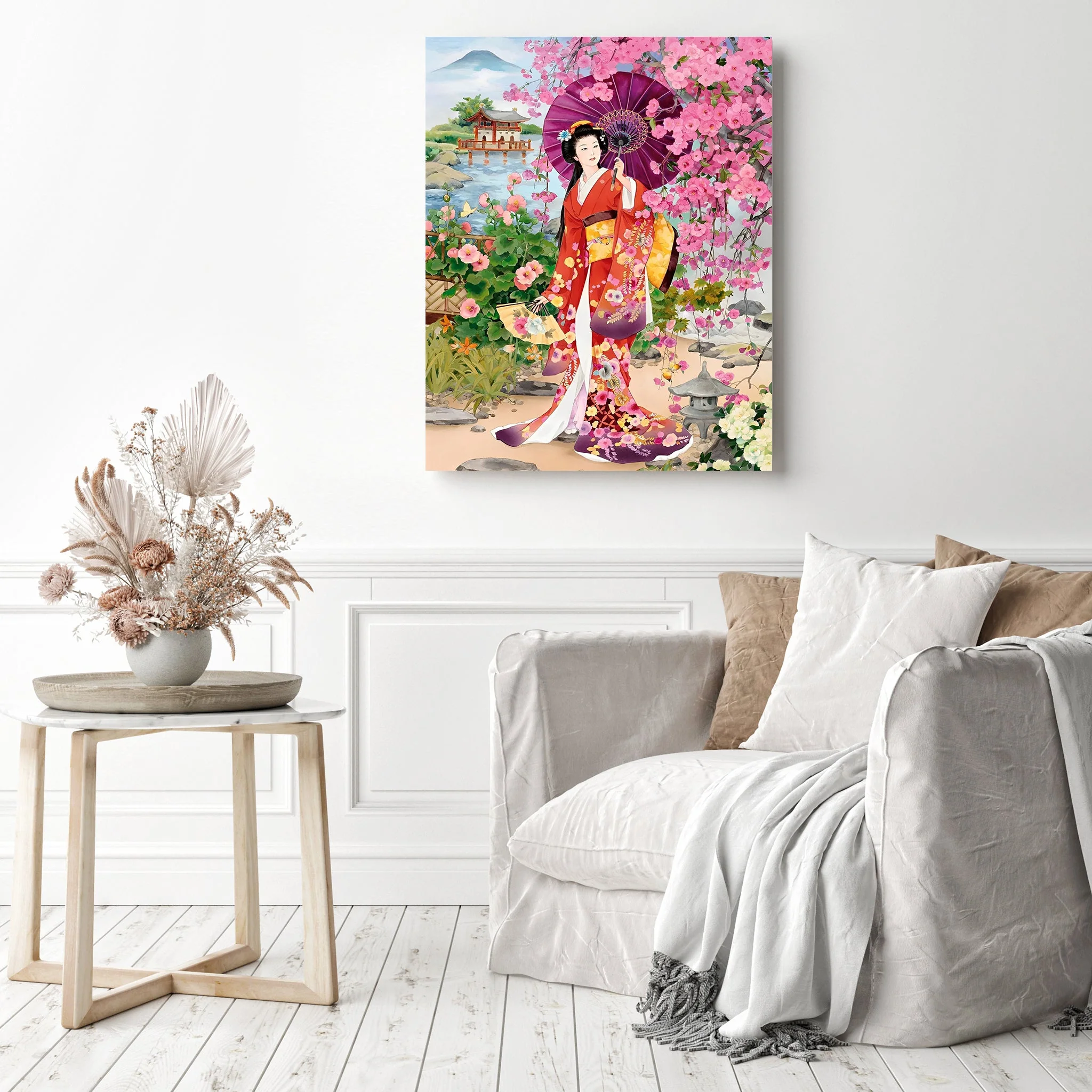 Sakura Geisha | Diamond Painting - Image 3