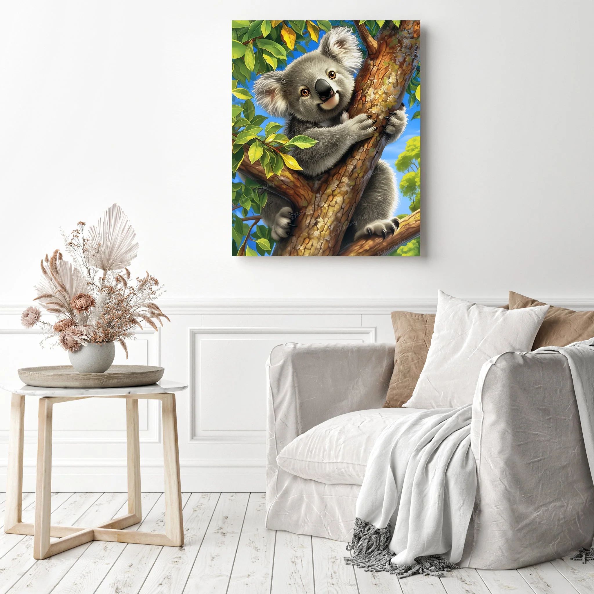 Koala's Outback Perch | Diamond Painting - Image 3
