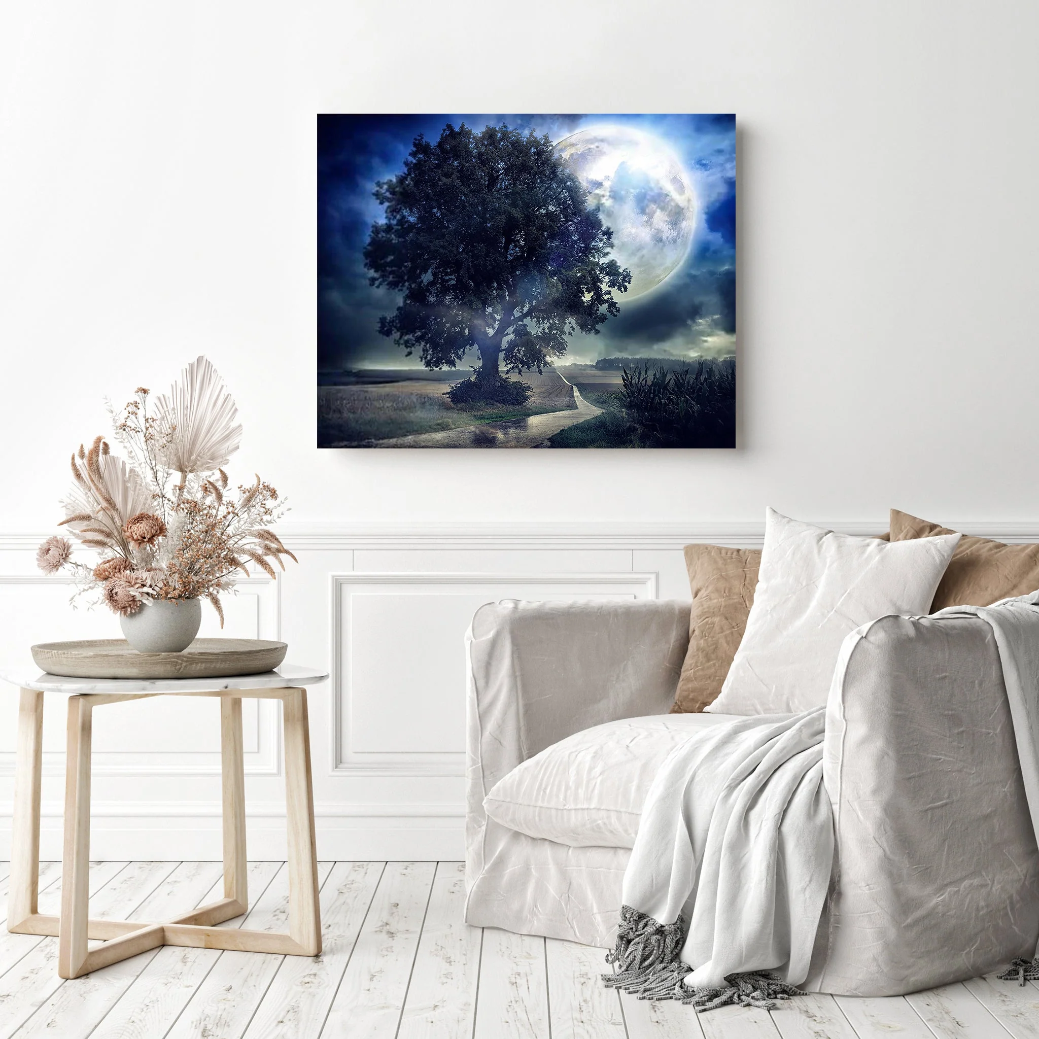 Giant Moon Summer Night | Diamond Painting - Image 3