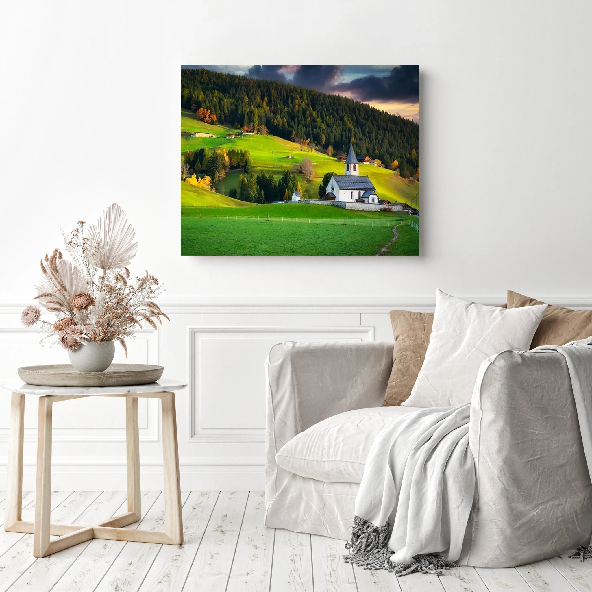 Idyllic Small Church | Diamond Painting - Image 3