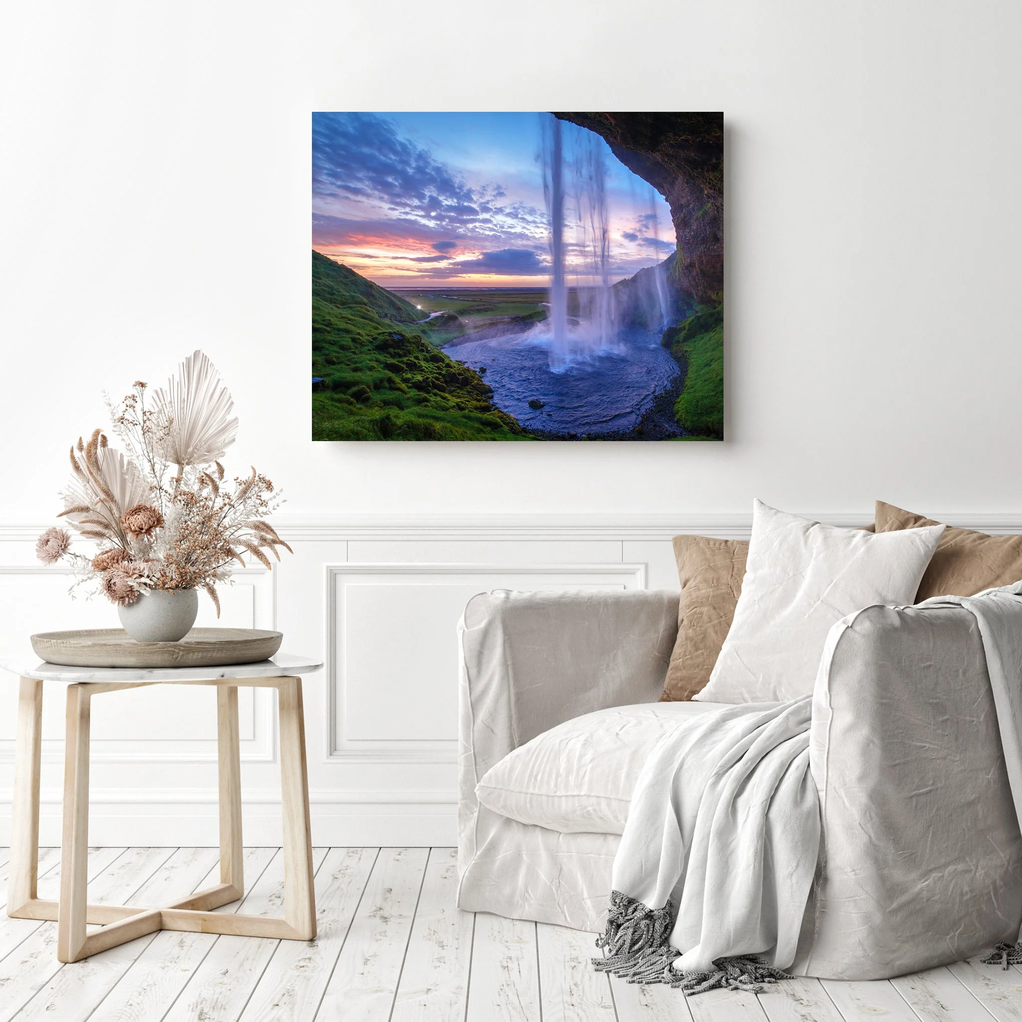 Seljalandsfoss Waterfall | Diamond Painting - Image 3