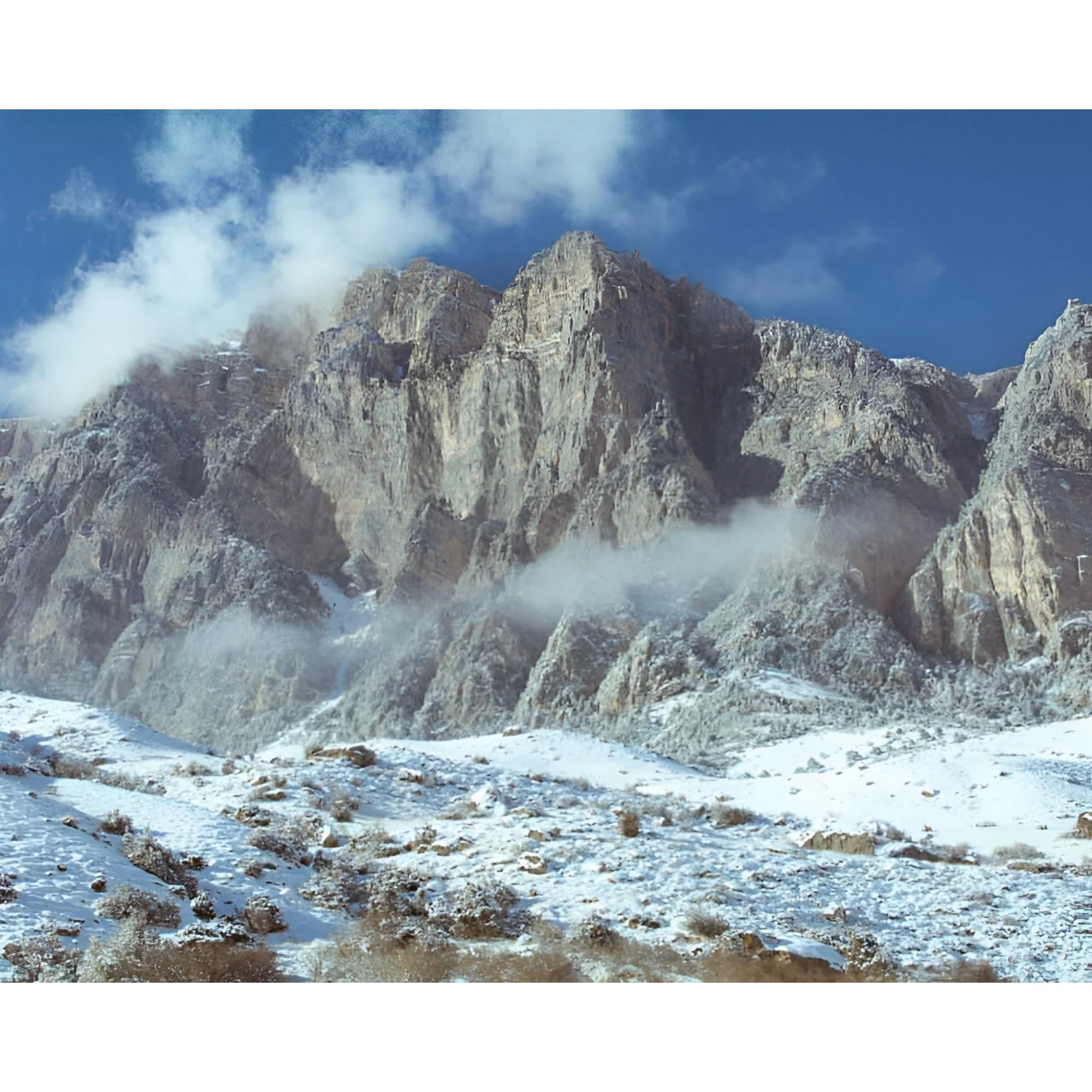 Snowy Mountains of Tsey | Diamond Painting - Image 2