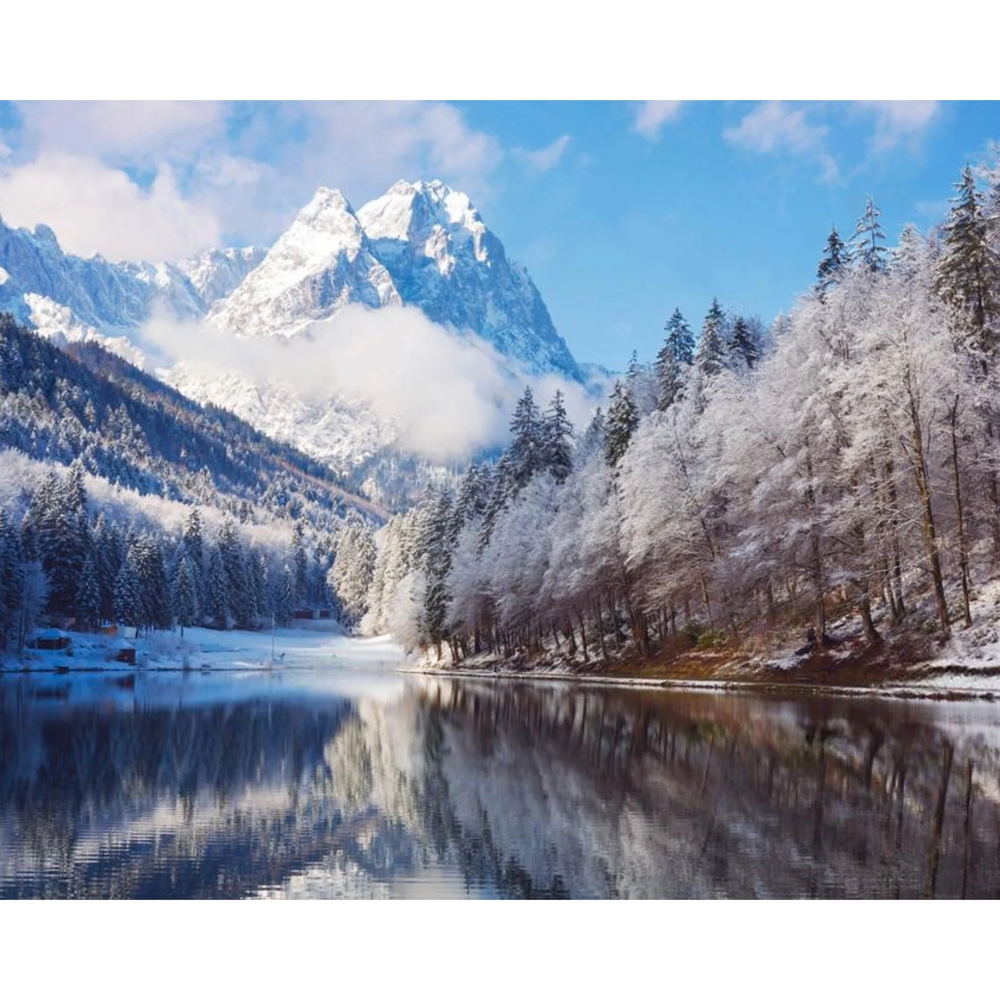 Winter in the Rockies | Diamond Painting - Image 2