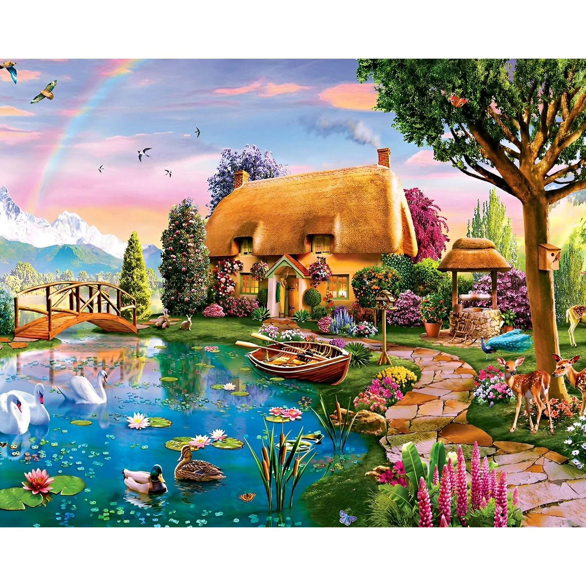 Spring Landscapes | Diamond Painting - Image 2