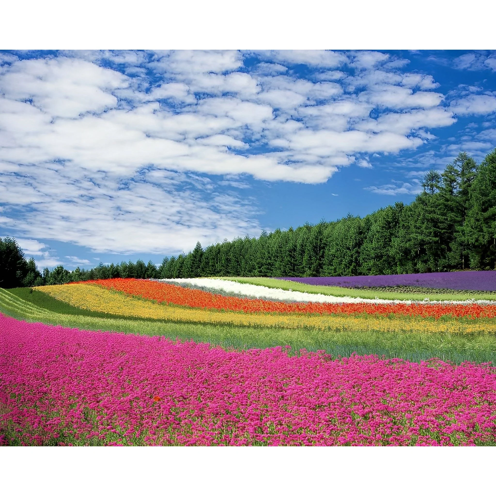 Flower Field | Diamond Painting - Image 2