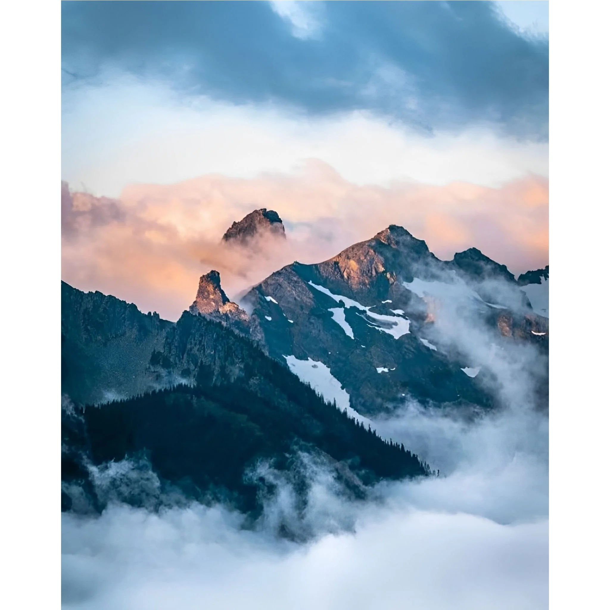 Mountain Range | Diamond Painting - Image 2
