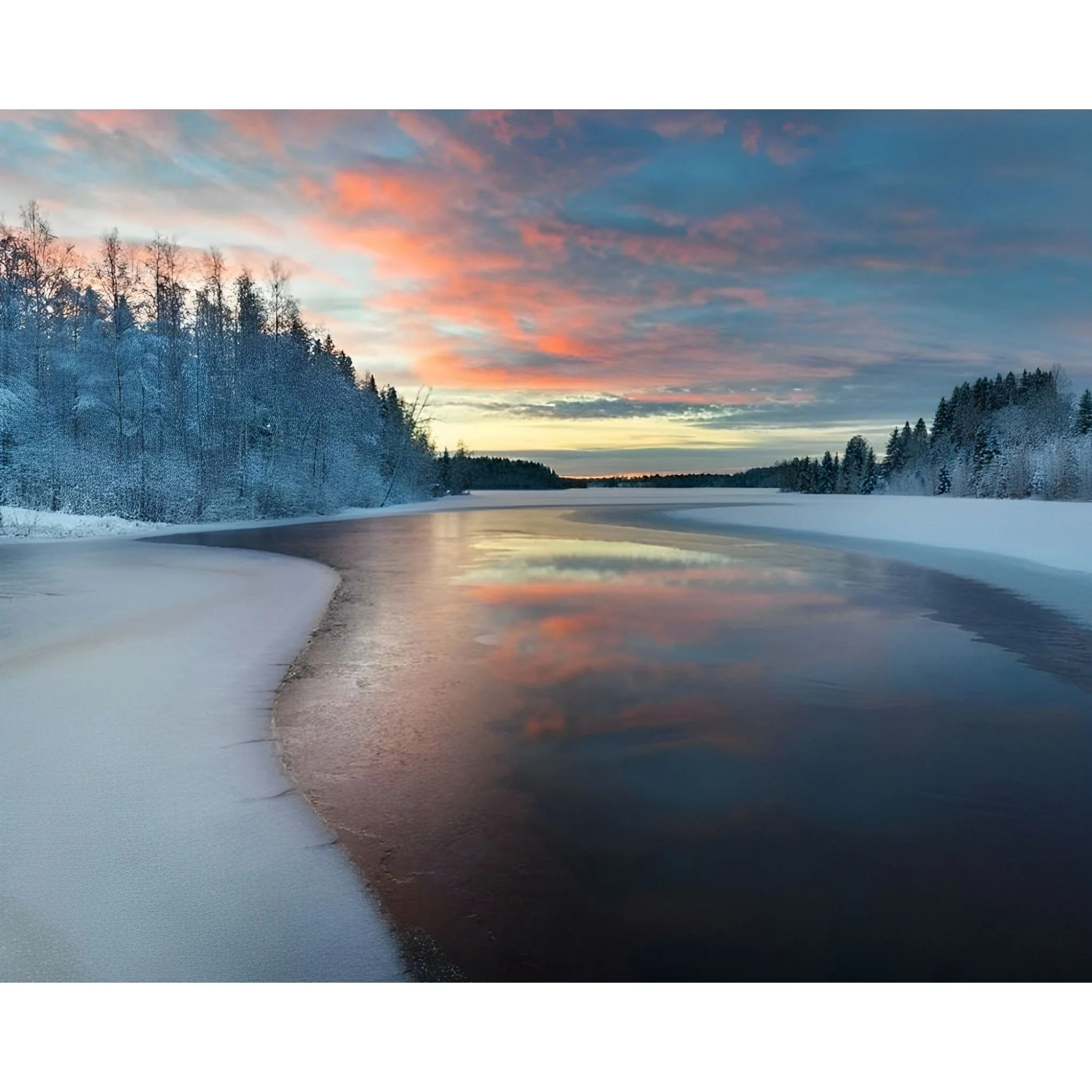 Nature River | Diamond Painting - Image 2