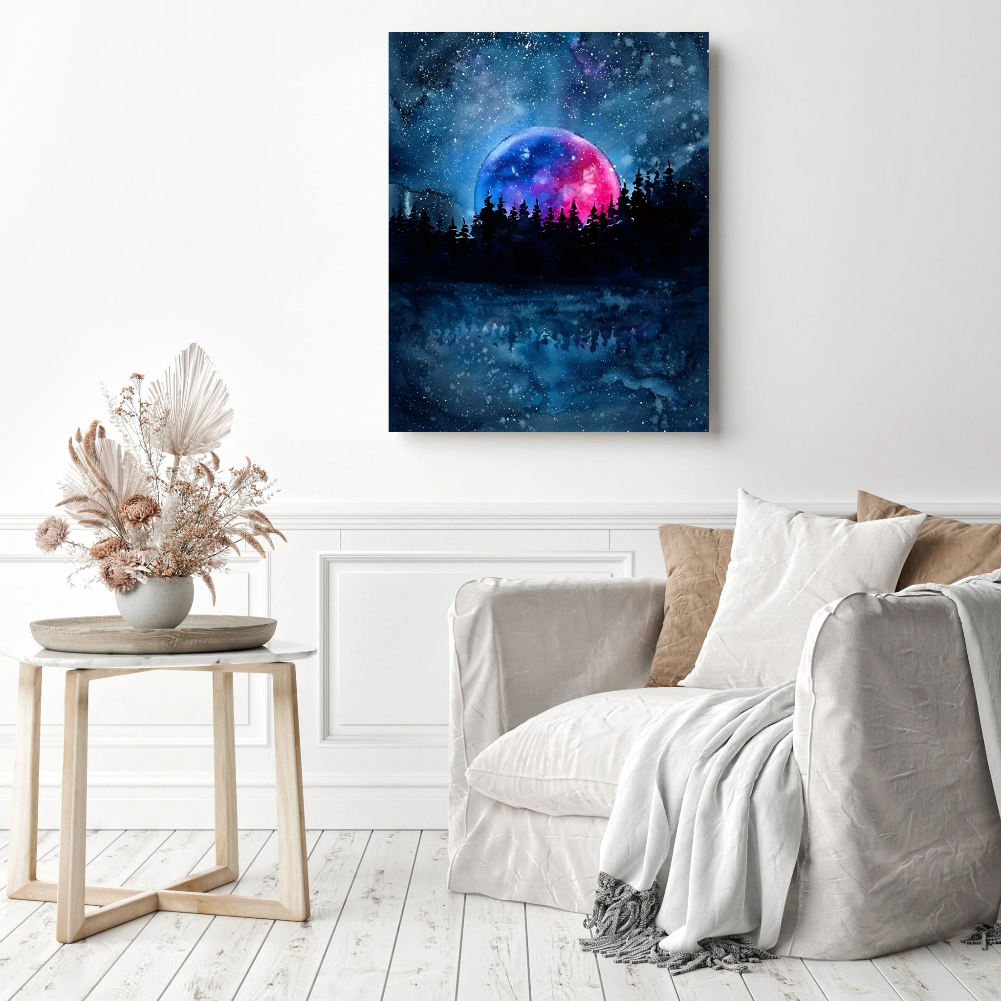 Nebula in the Forest | Diamond Painting - Image 3