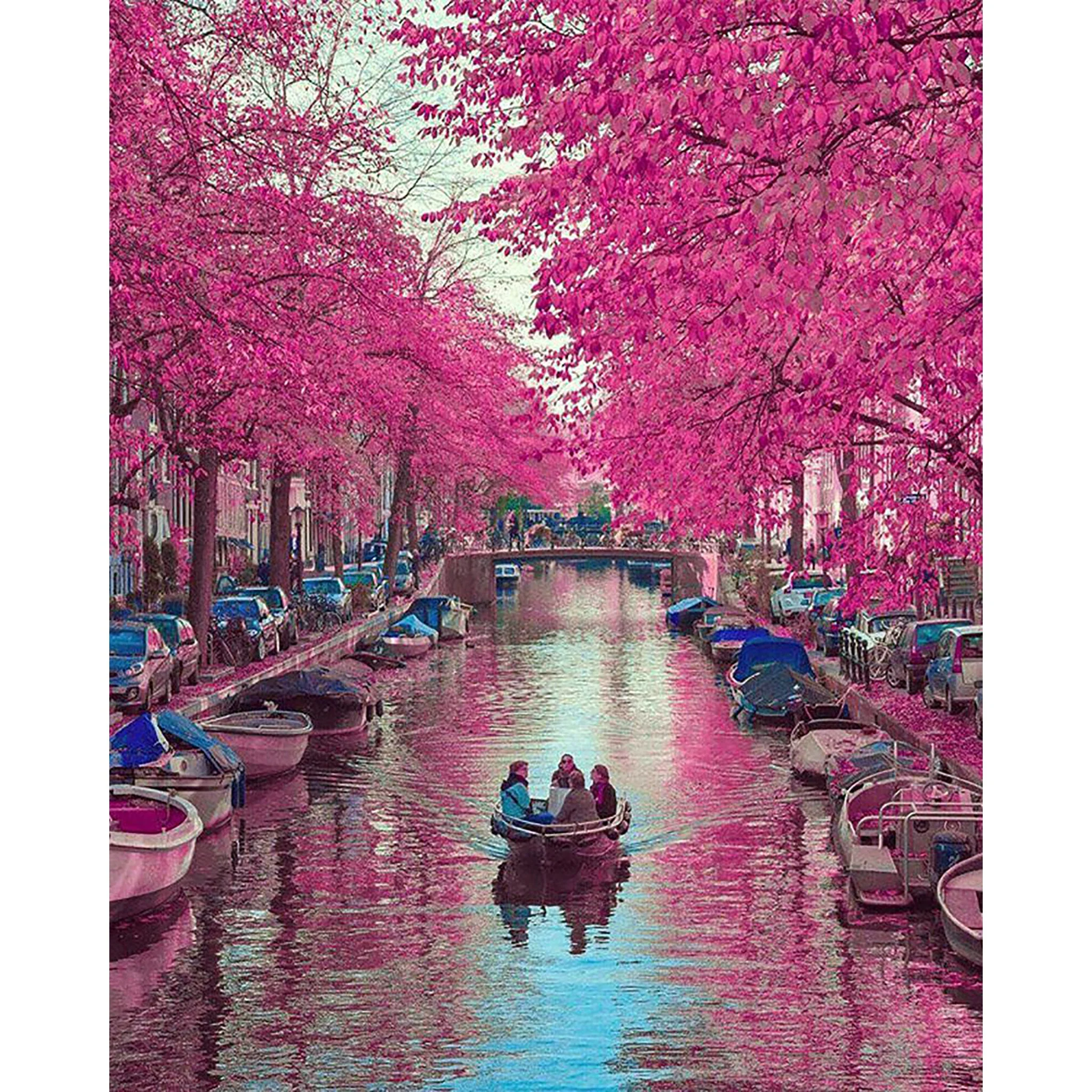 Spring Cherry blossoms | Diamond Painting - Image 2