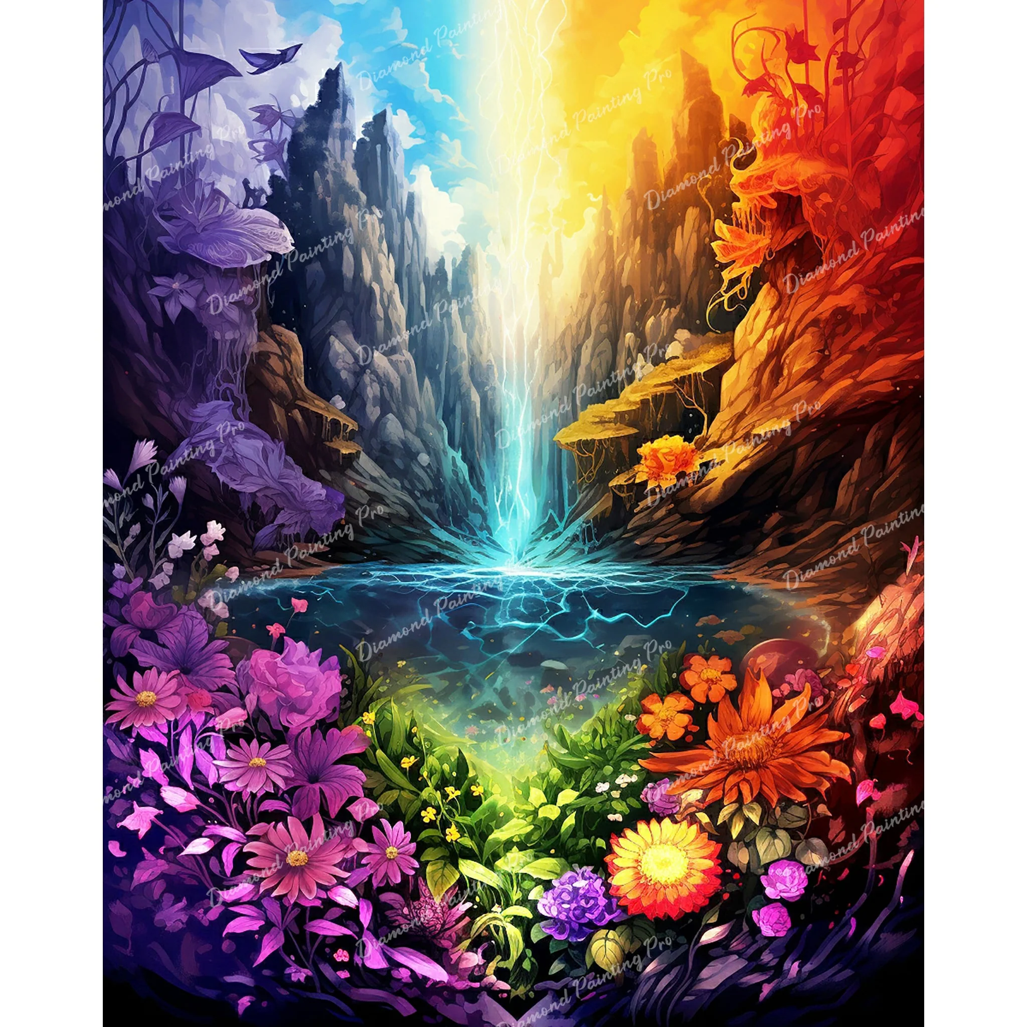 Elemental Escape | Diamond Painting - Image 2