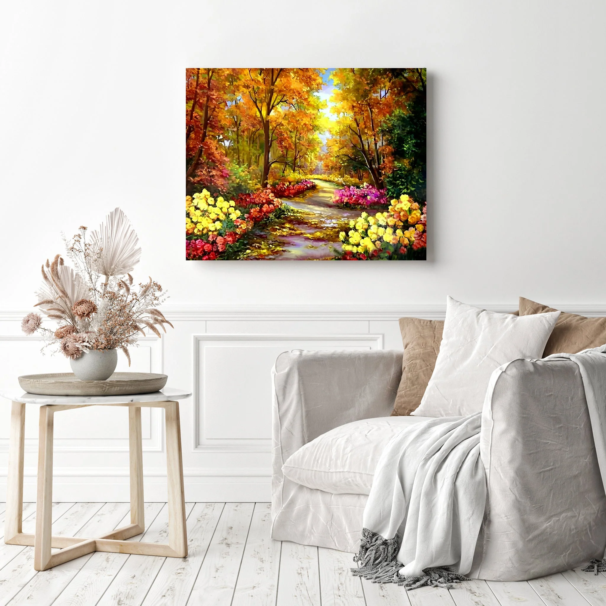 Flower Clad Road | Diamond Painting - Image 3