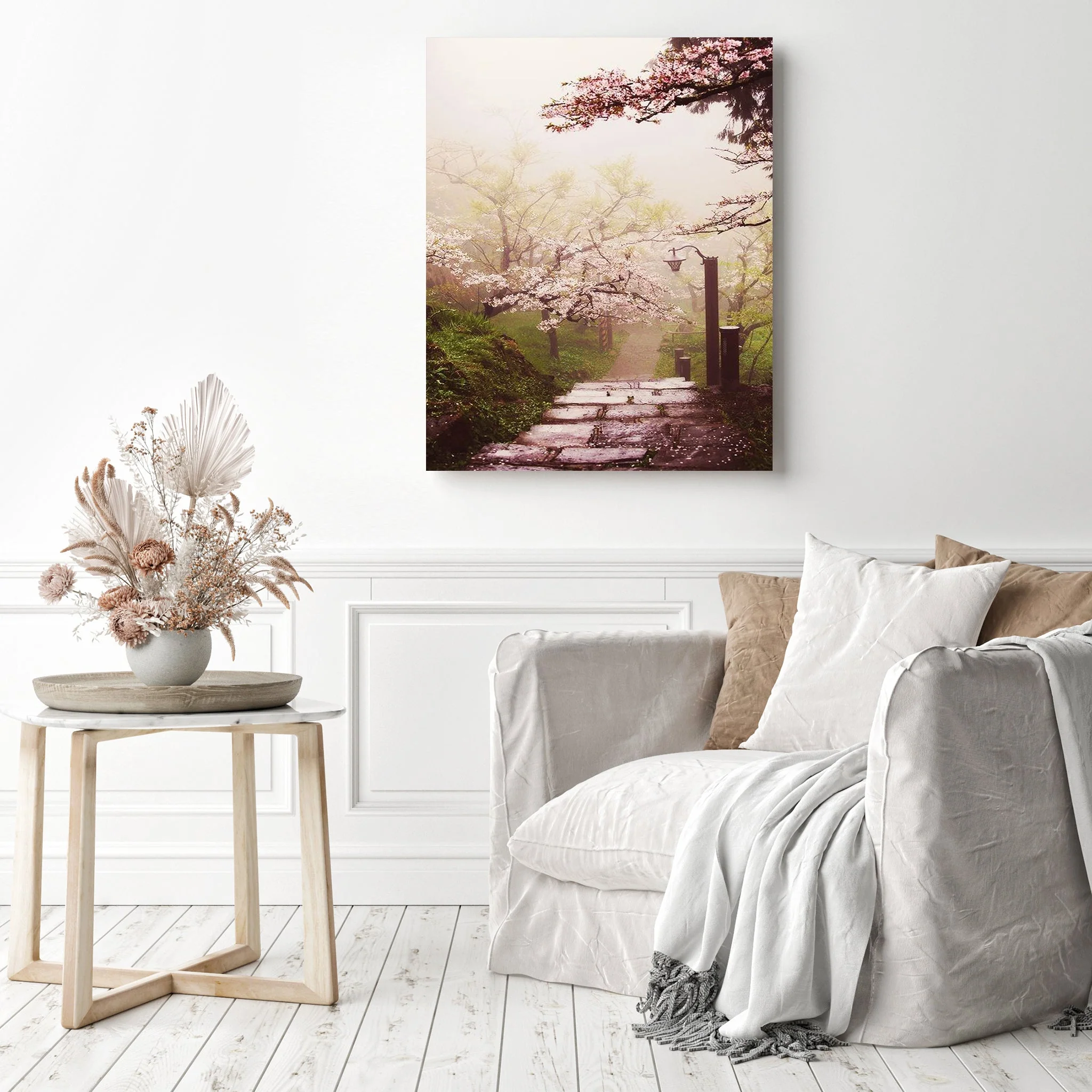 Japanese Cherry Blossom Garden | Diamond Painting - Image 3