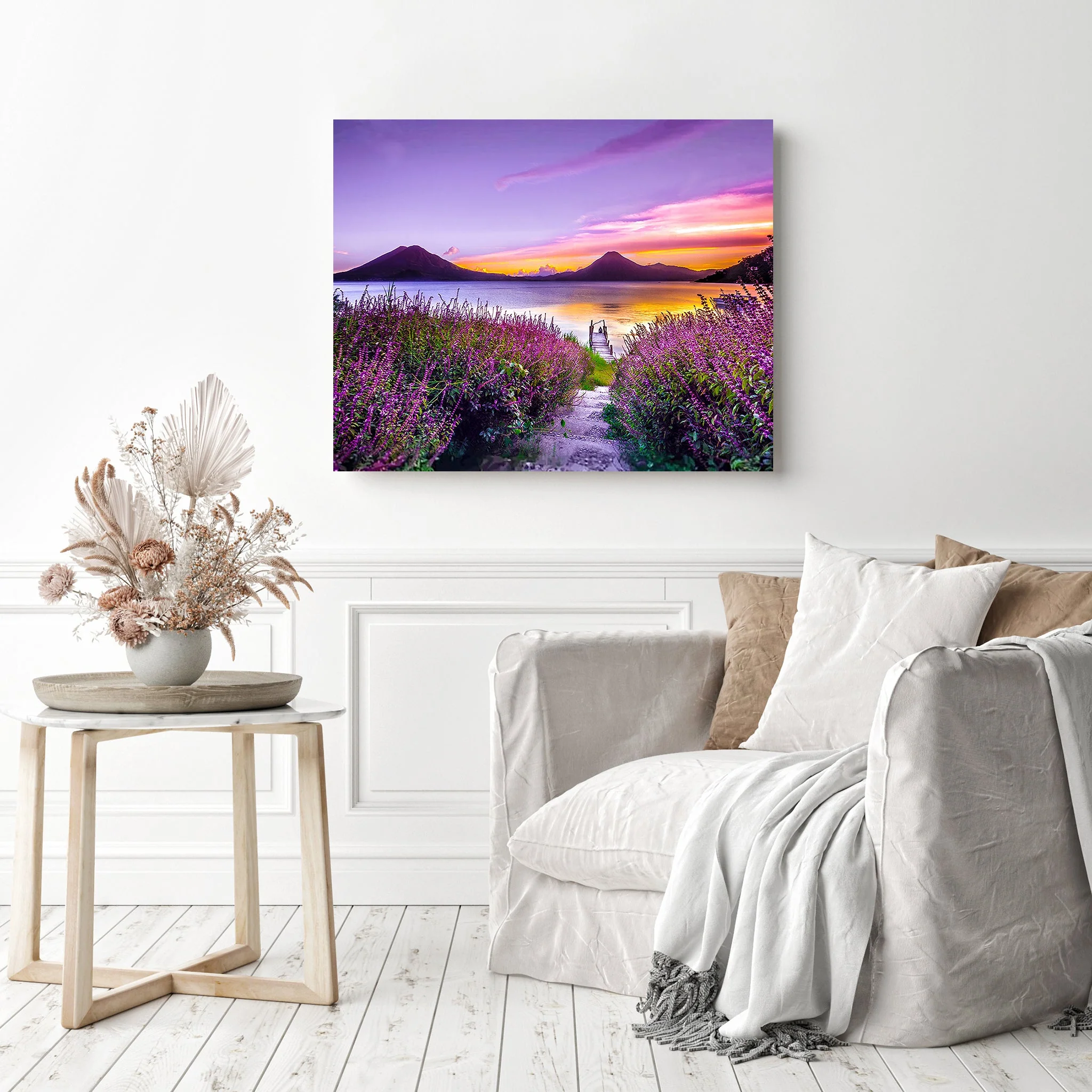 Purple Lake | Diamond Painting - Image 3
