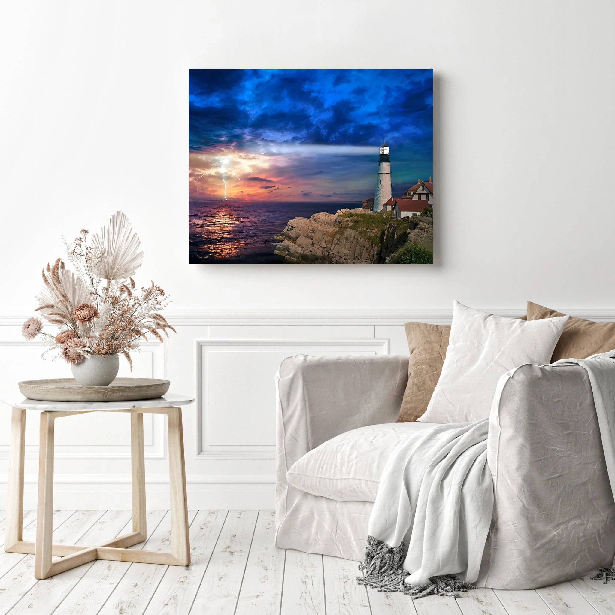 Lighthouse Beckons | Diamond Painting - Image 3