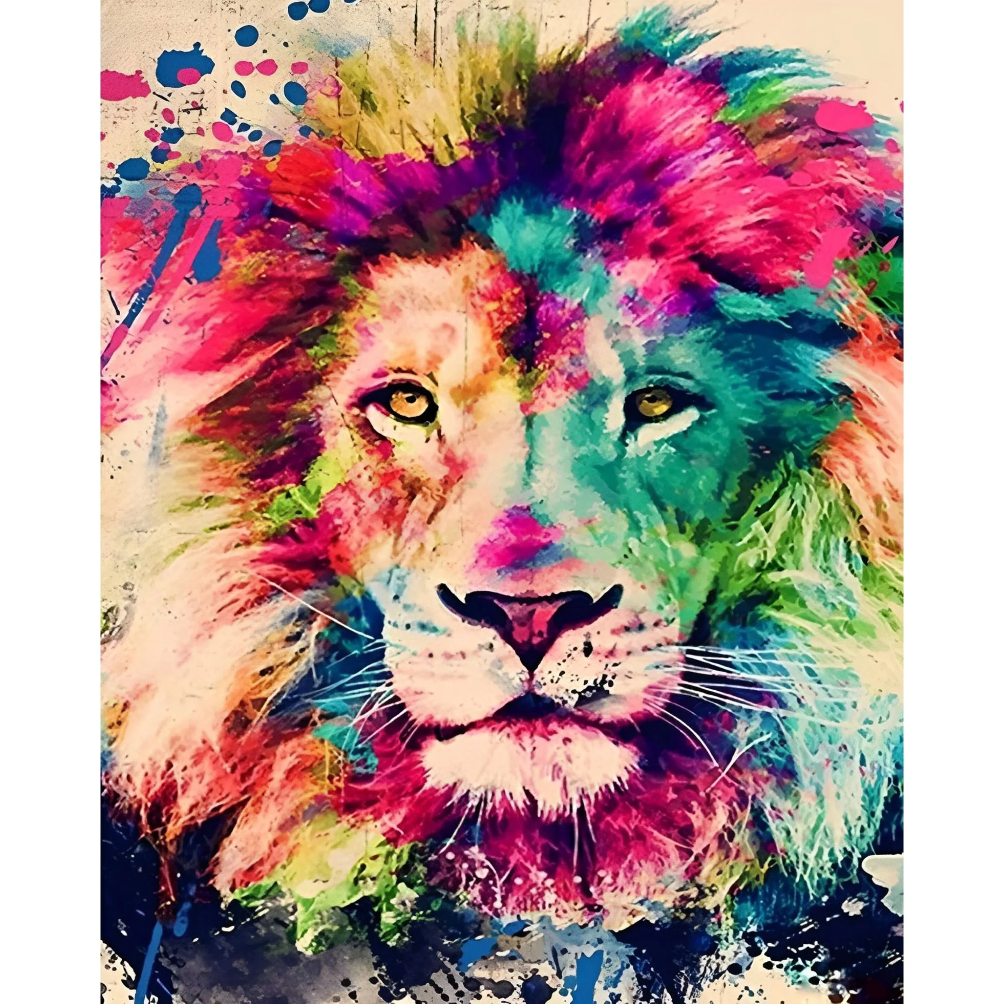 Creative Lion | Diamond Painting - Image 2