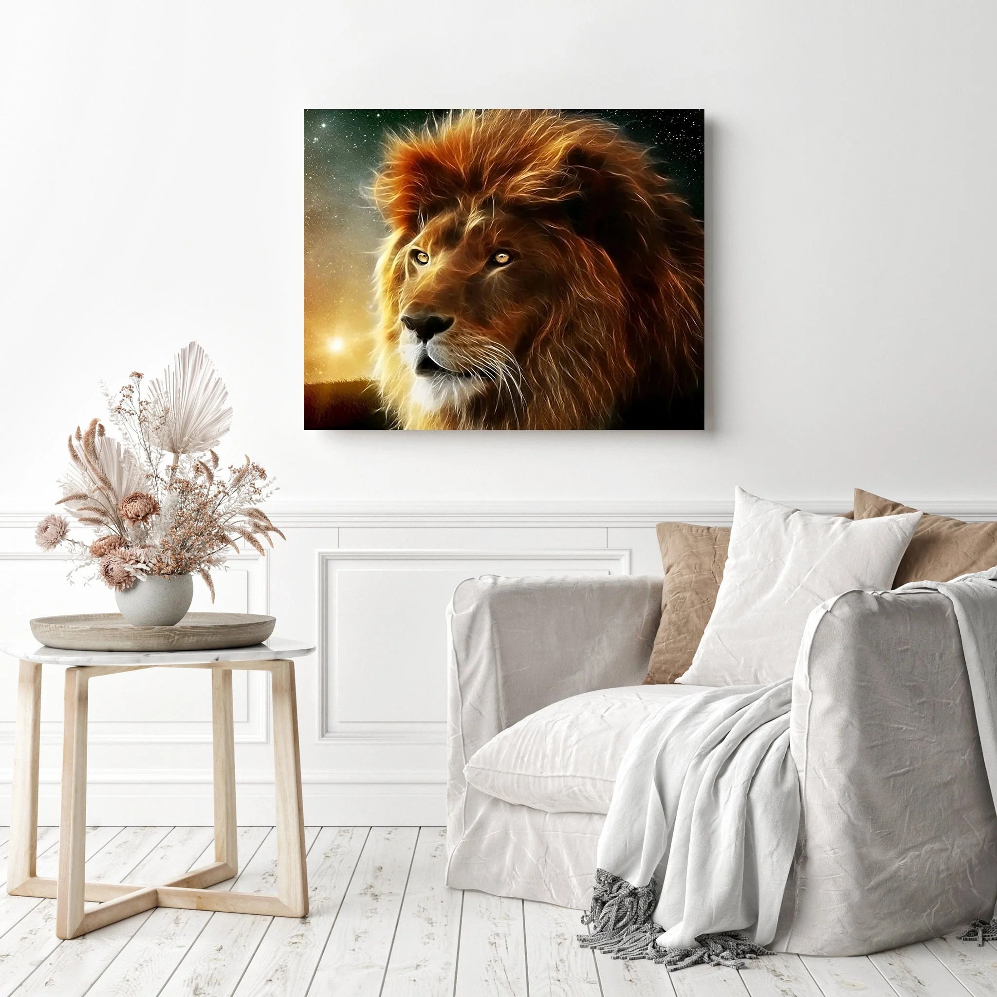 Starry Lion | Diamond Painting - Image 3