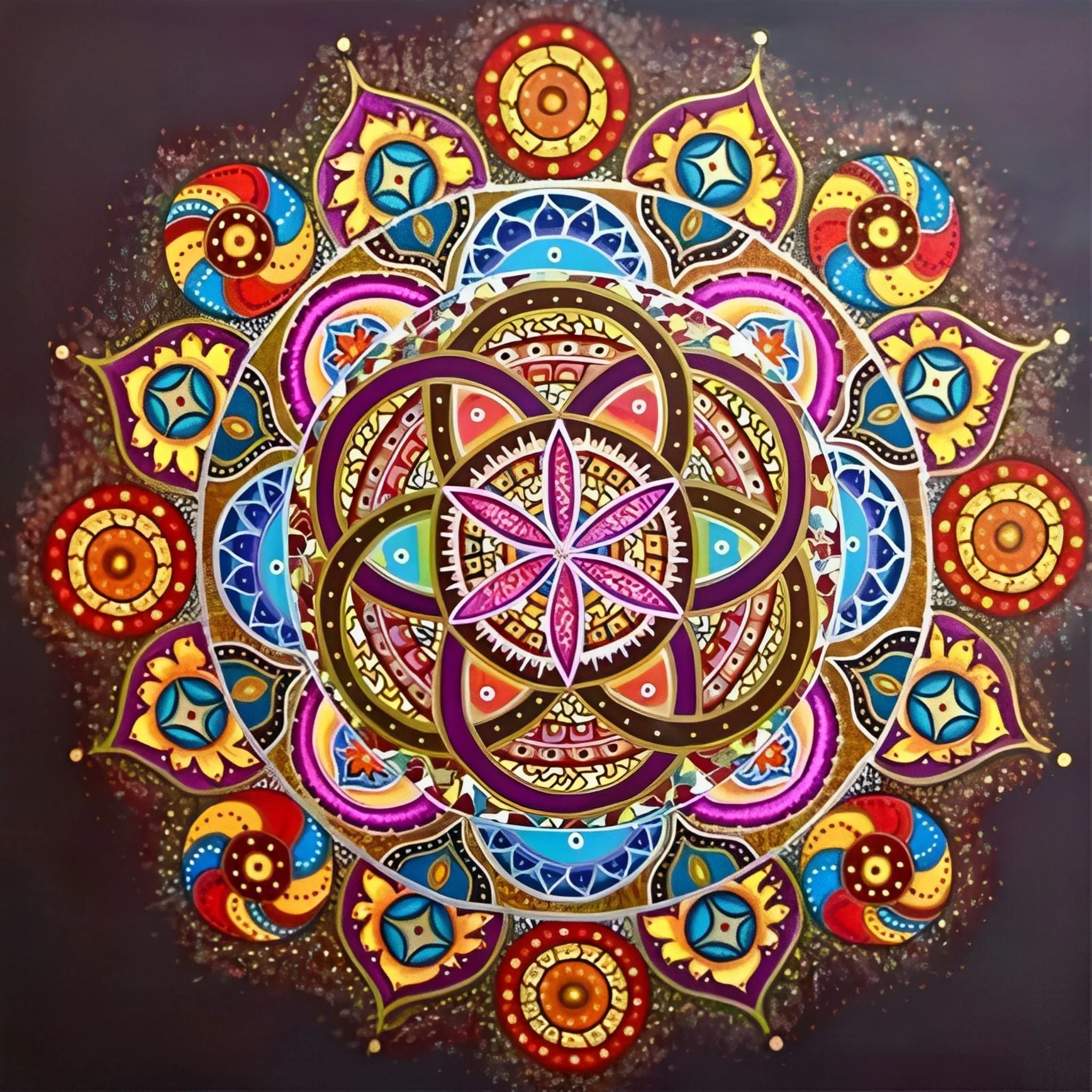 Colorful Mandalas | Diamond Painting - Image 2