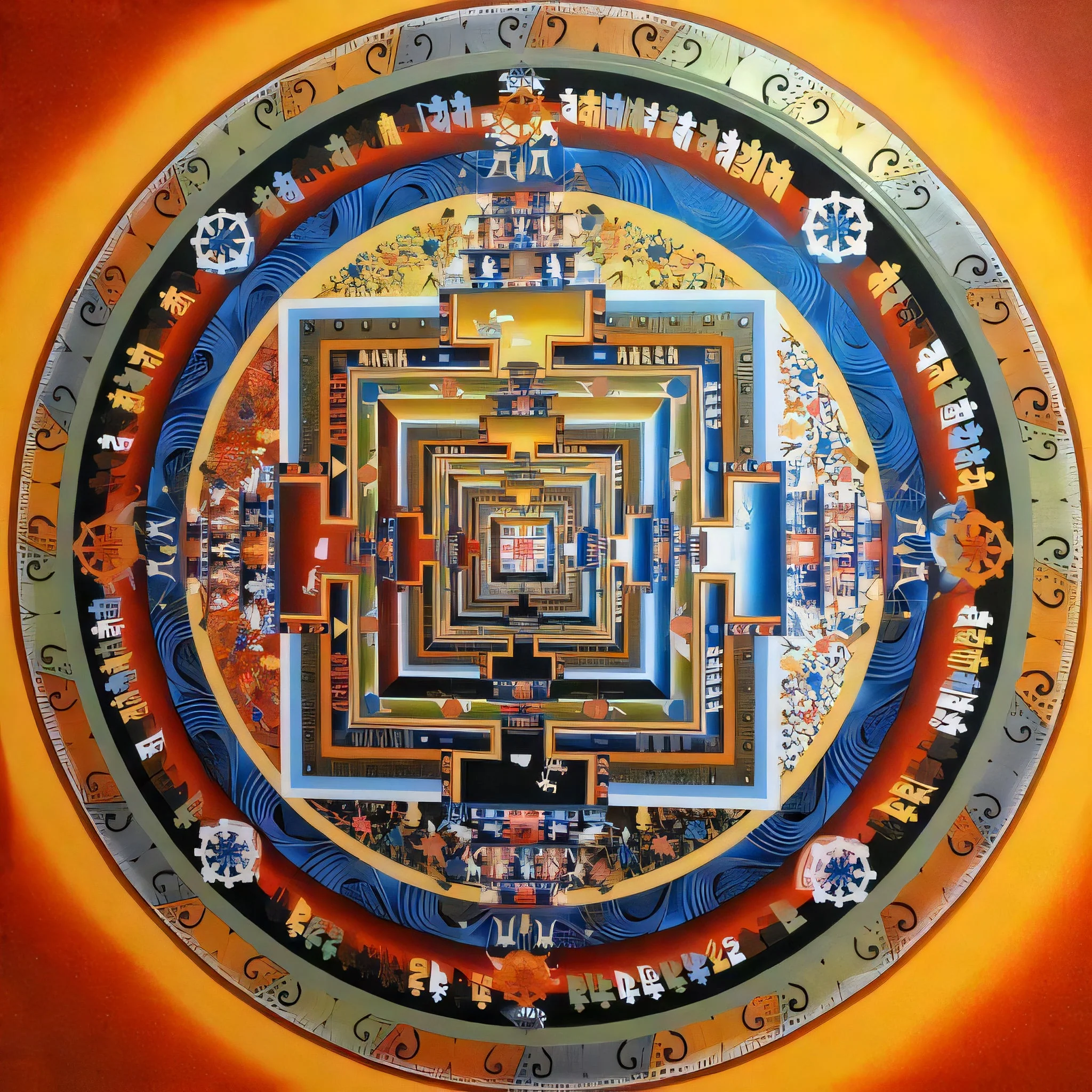 Mandala Thangka | Diamond Painting - Image 2